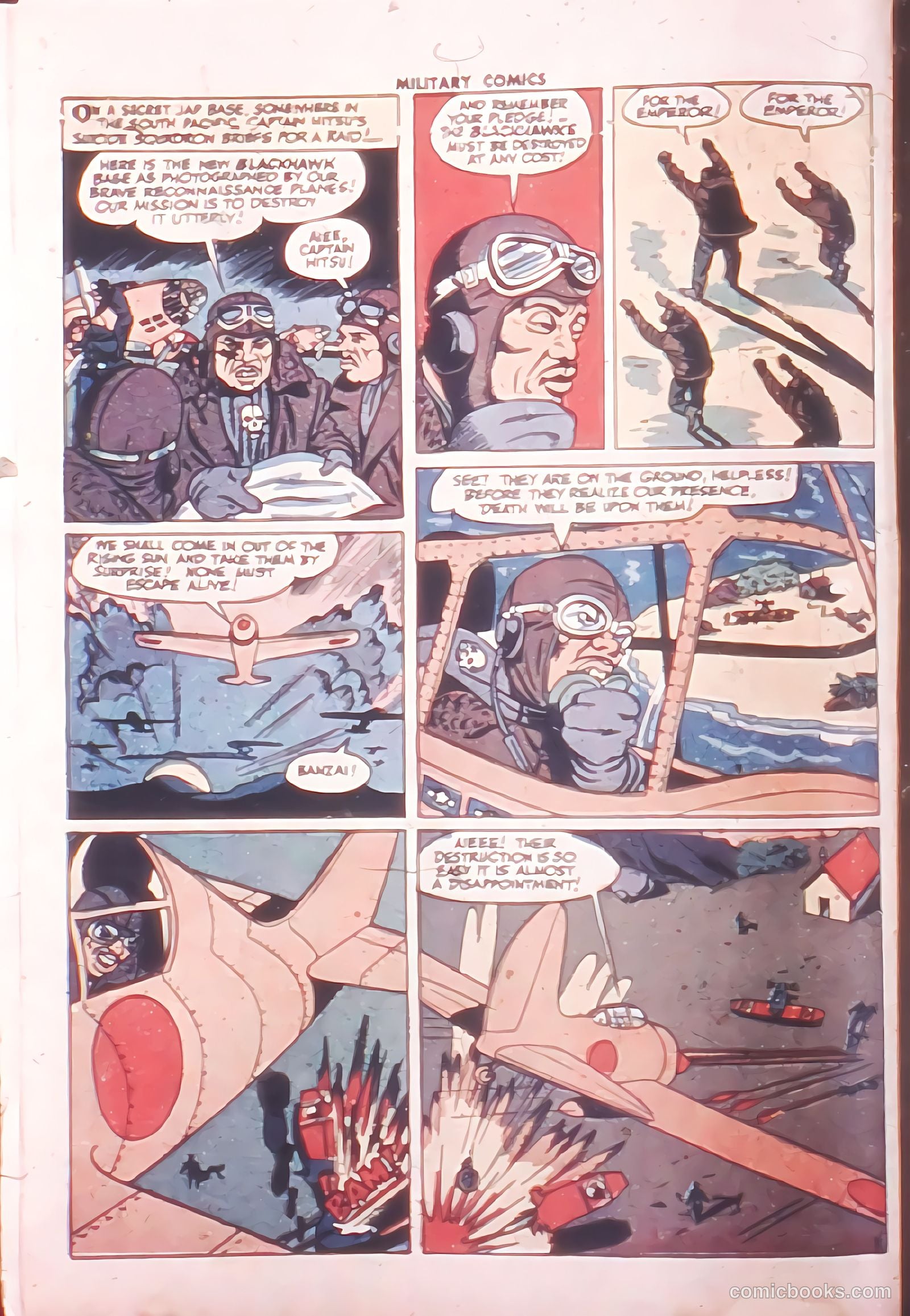 Military Comics #32 (1944) — page 4 of 60
