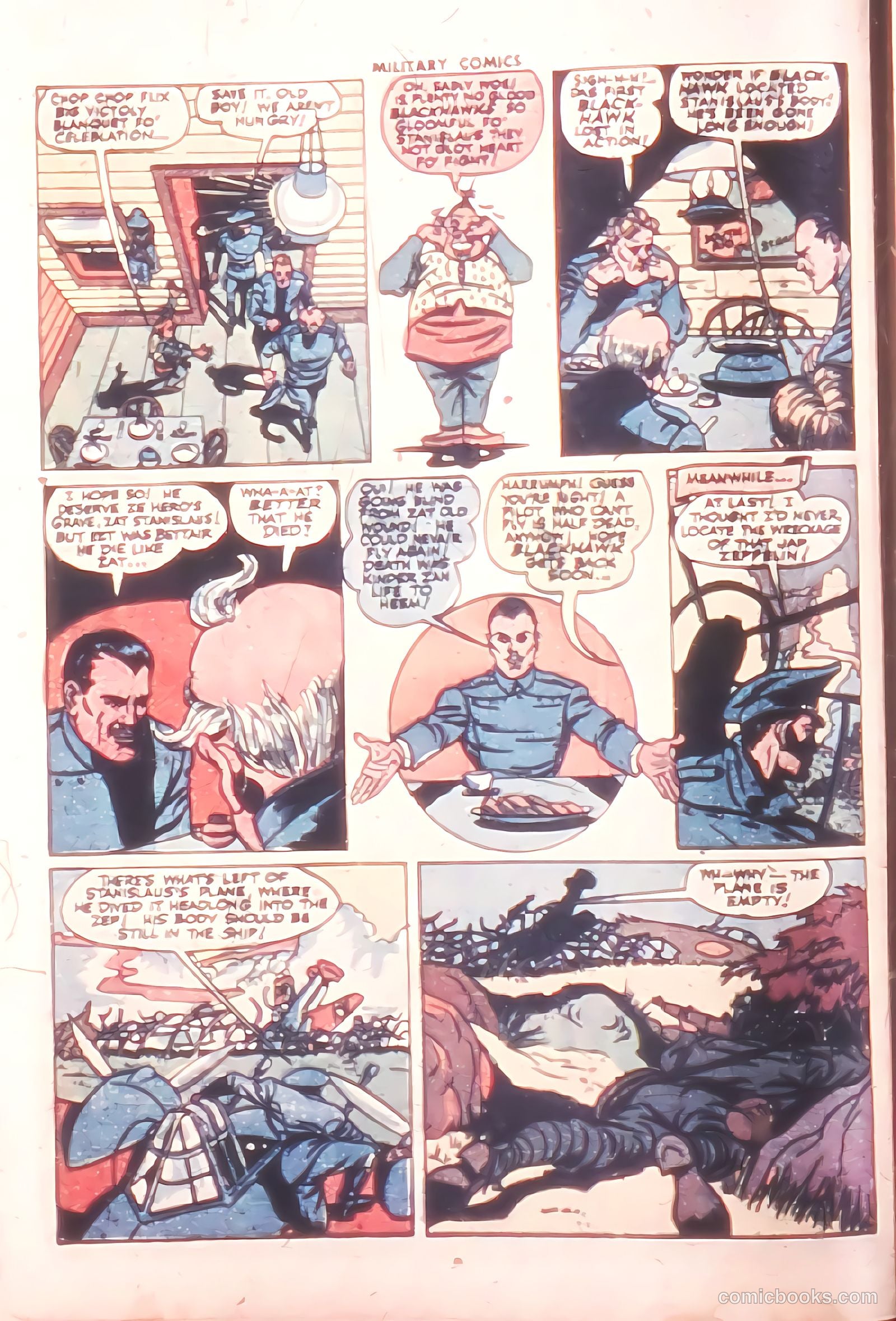 Military Comics #32 (1944) — page 6 of 60