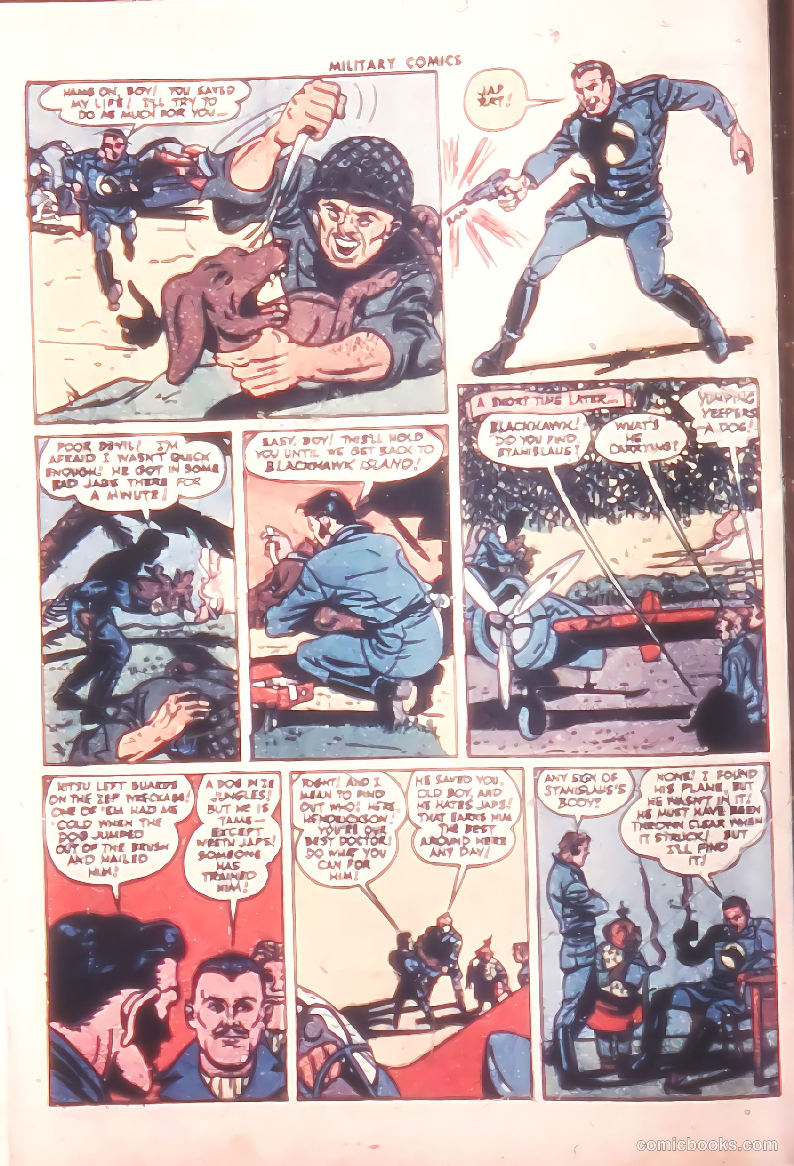 Military Comics #32 (1944) — page 8 of 60