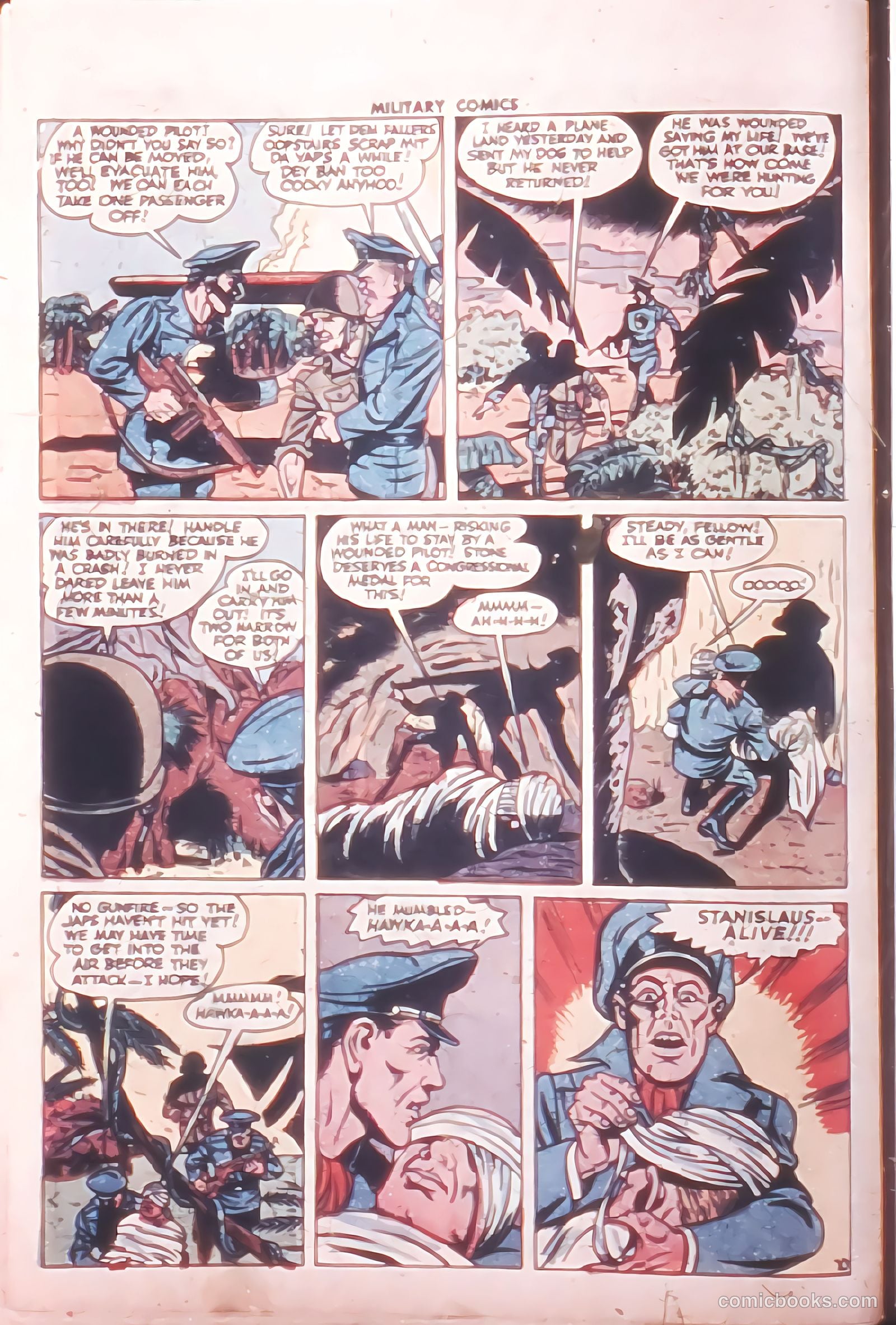 Military Comics #32 (1944) — page 12 of 60