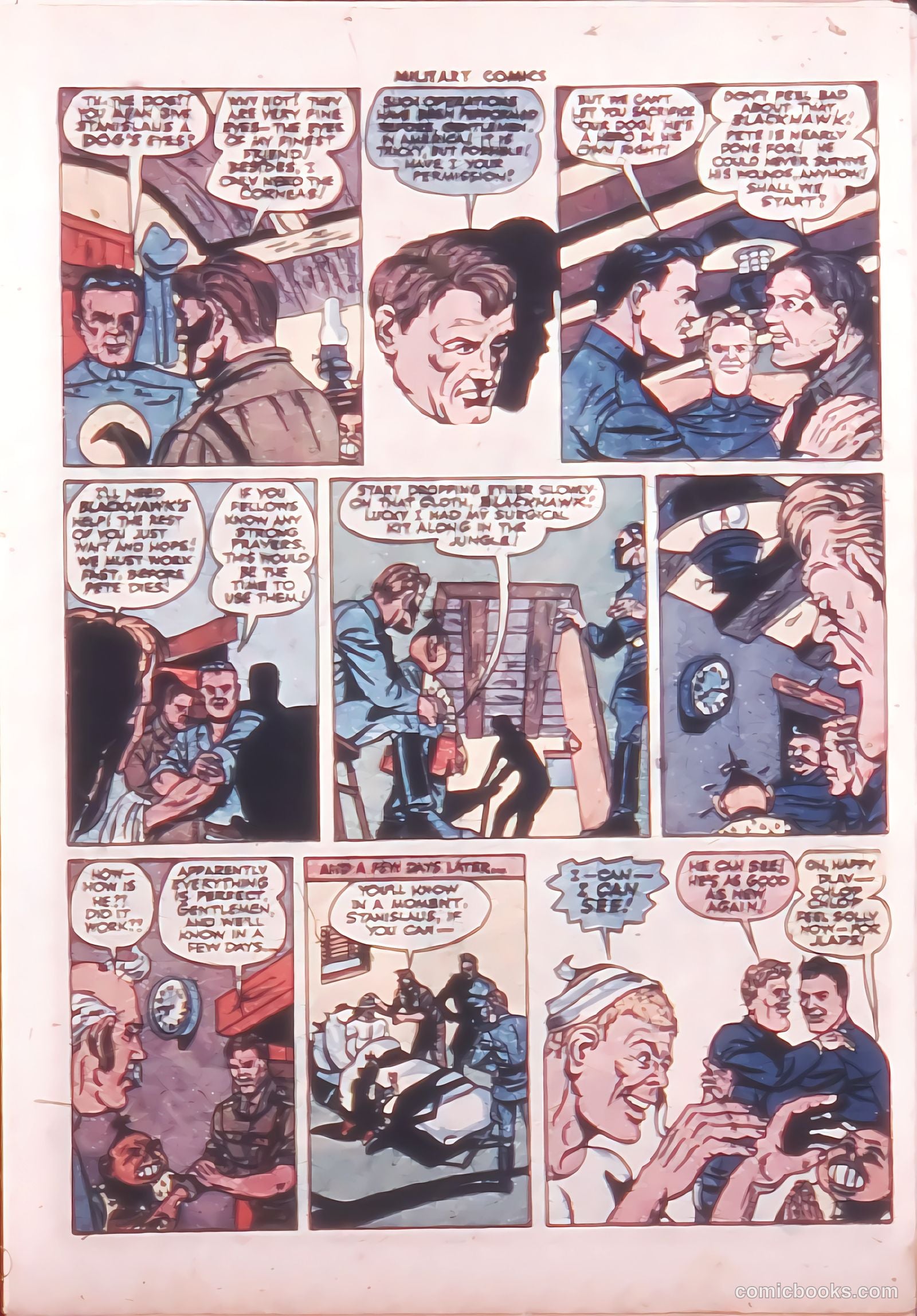 Military Comics #32 (1944) — page 17 of 60