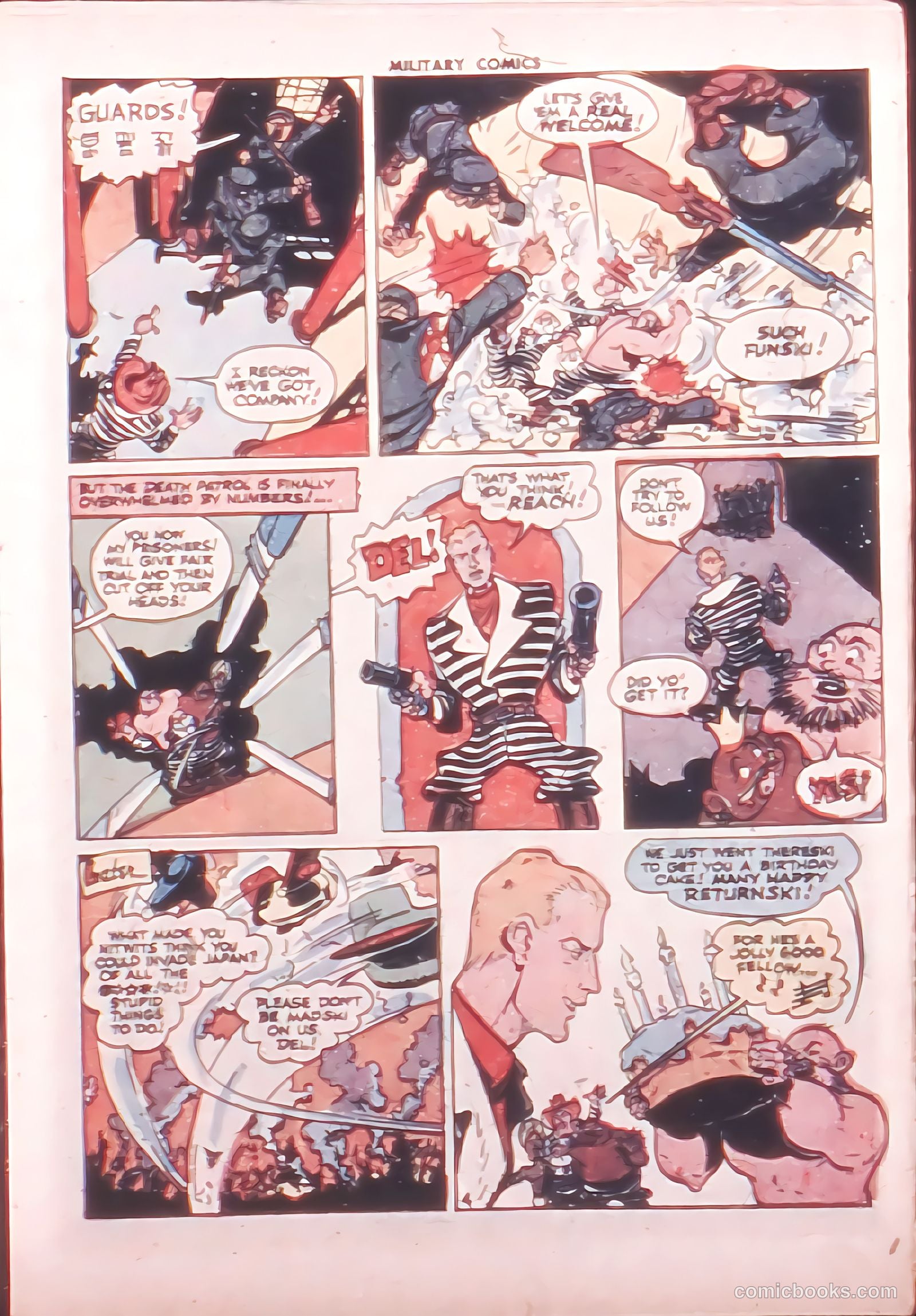 Military Comics #32 (1944) — page 21 of 60
