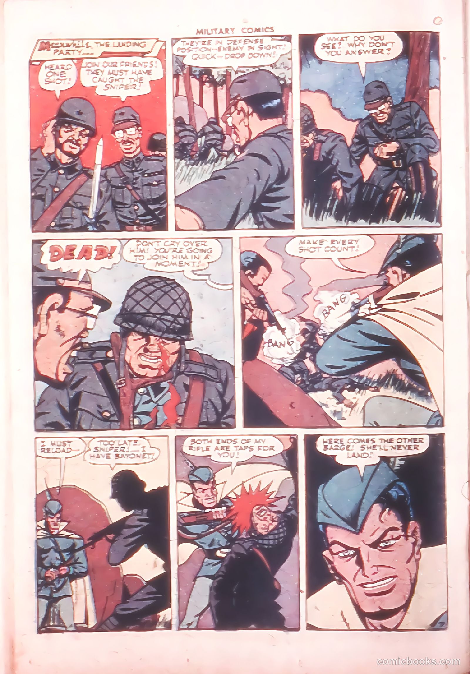 Military Comics #32 (1944) — page 28 of 60