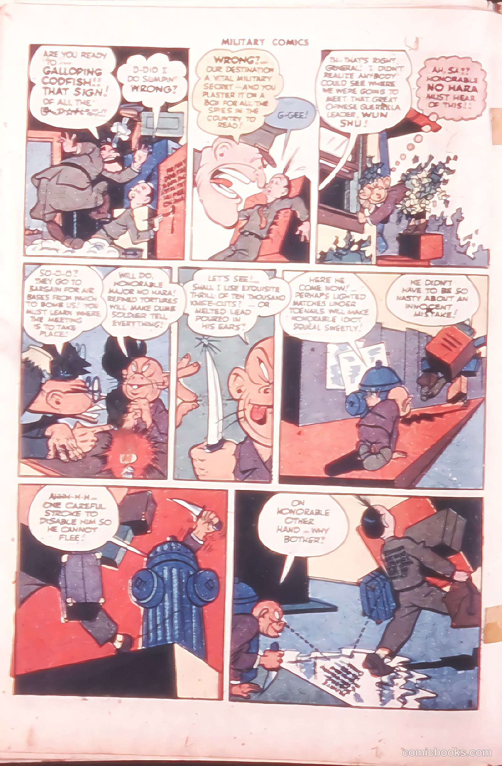 Military Comics #32 (1944) — page 32 of 60