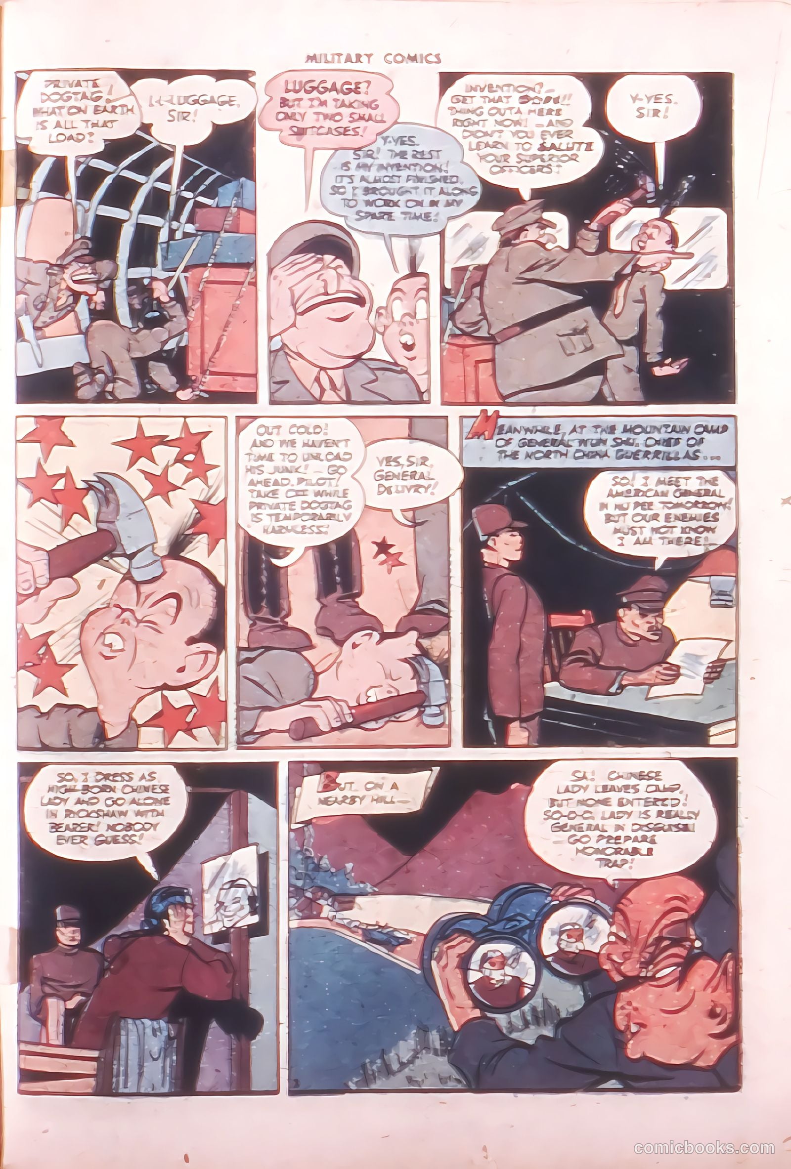 Military Comics #32 (1944) — page 33 of 60