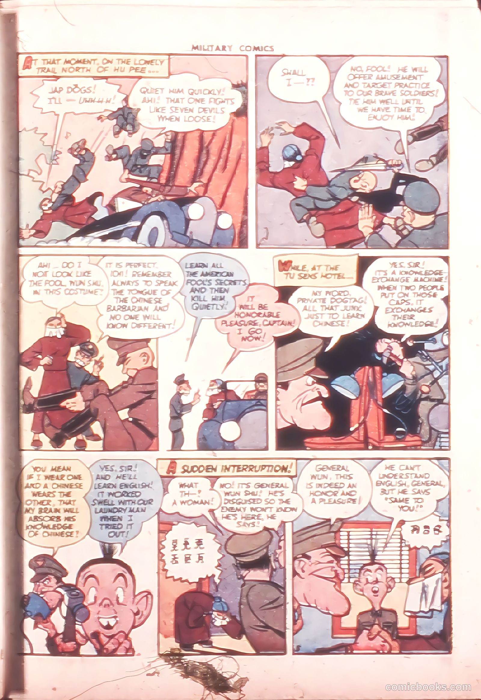 Military Comics #32 (1944) — page 35 of 60