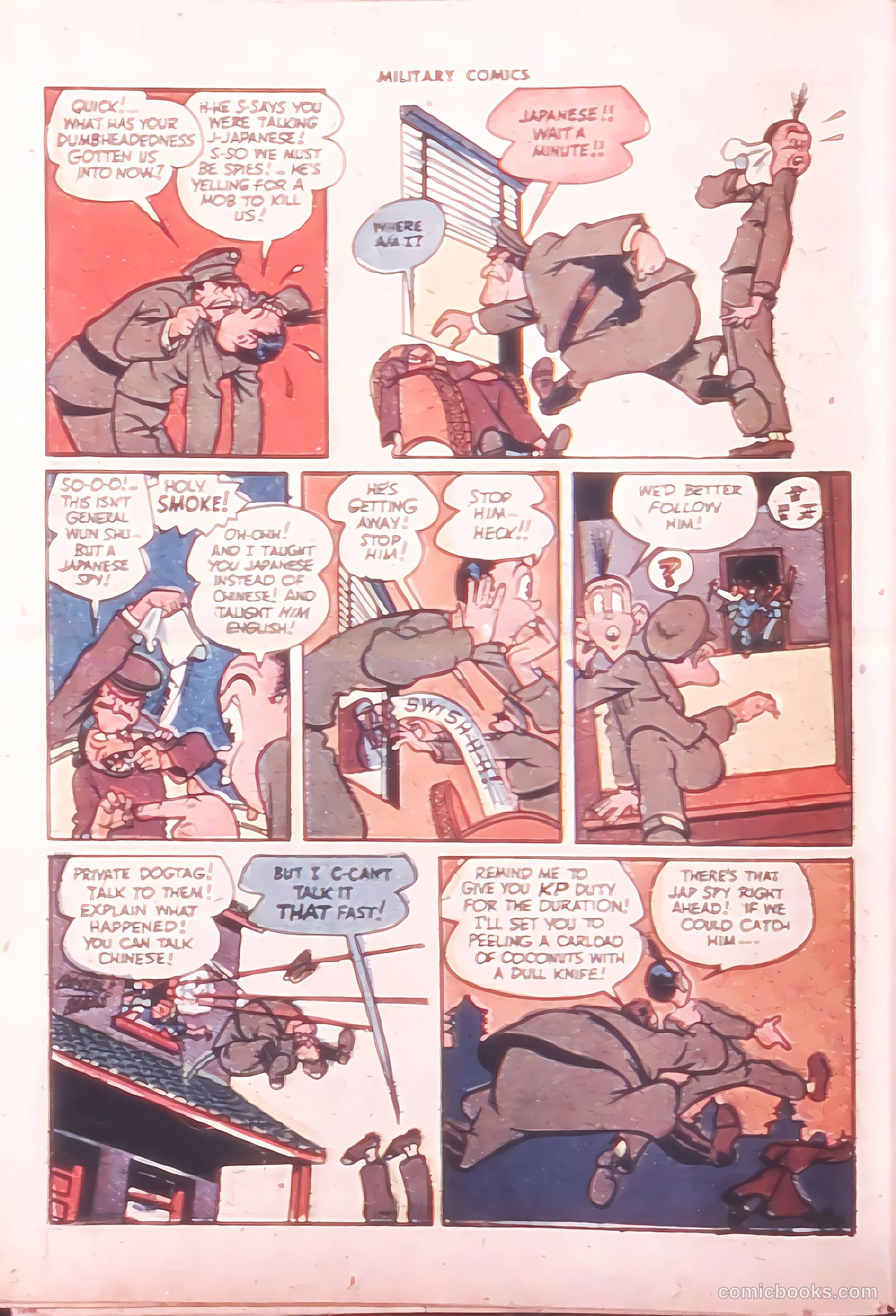 Military Comics #32 (1944) — page 38 of 60