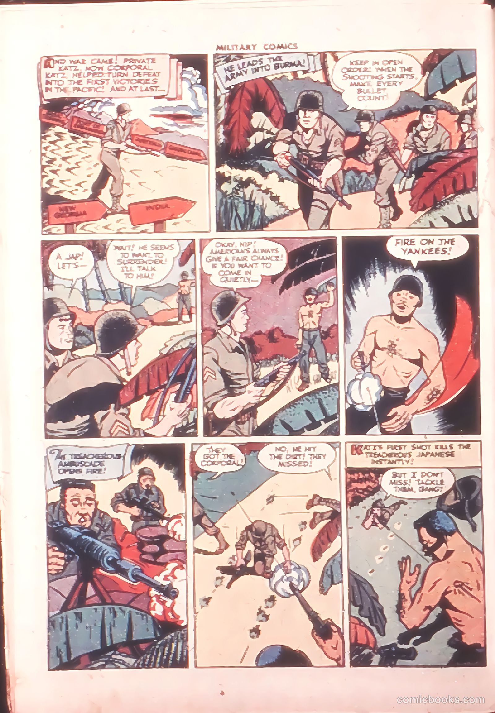 Military Comics #32 (1944) — page 44 of 60