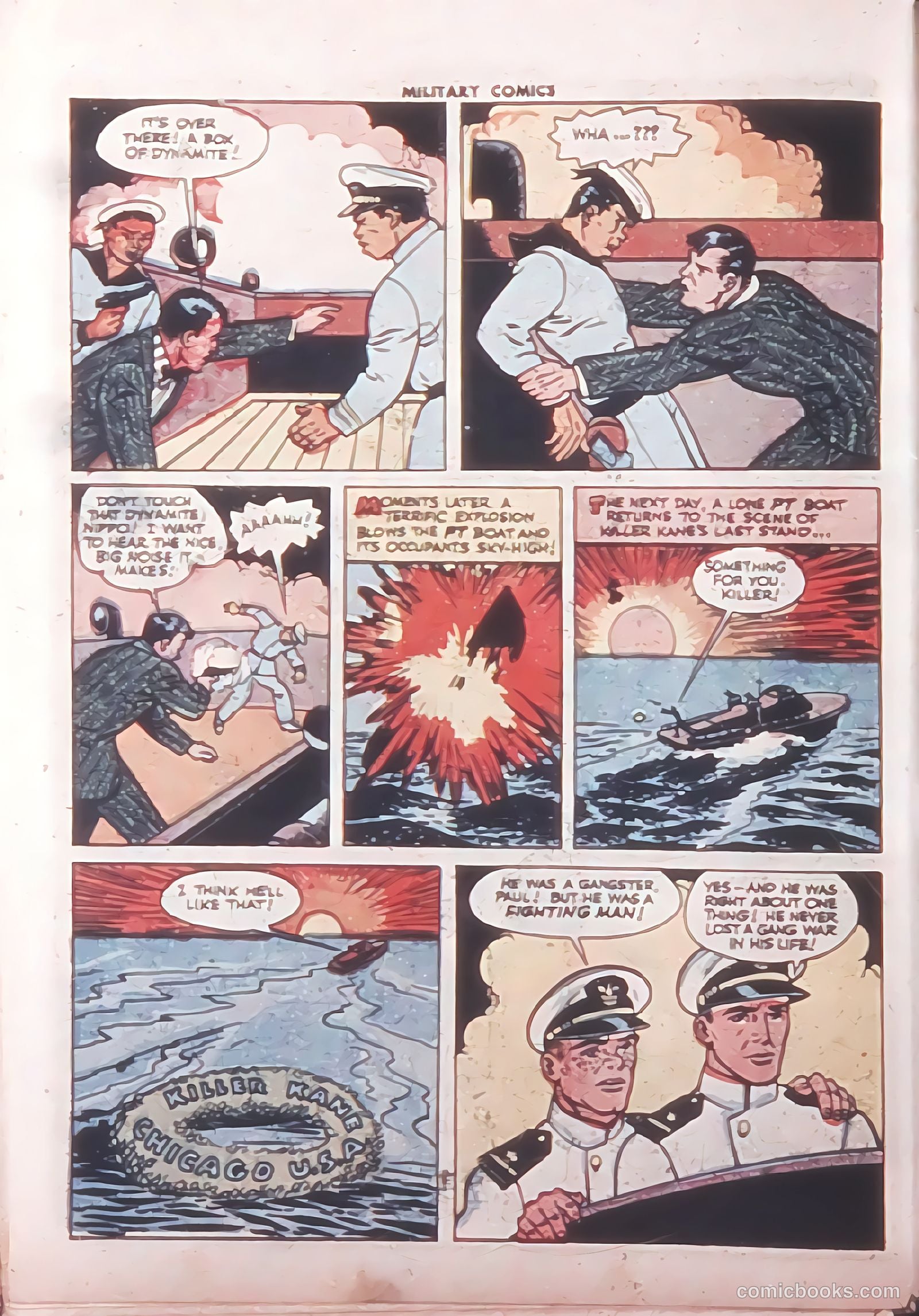 Military Comics #32 (1944) — page 50 of 60