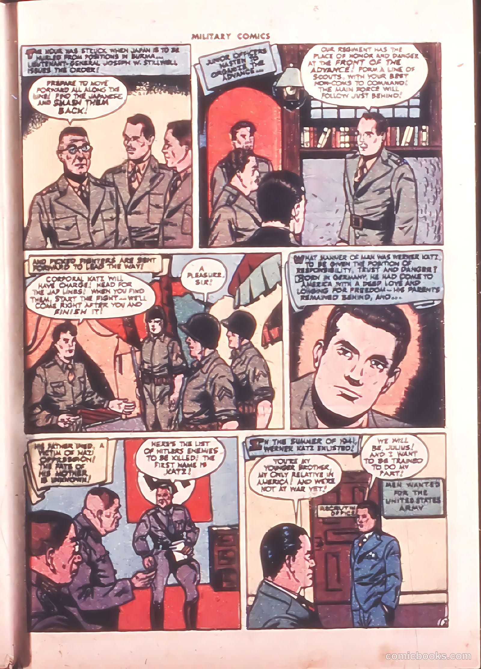 Military Comics #32 (1944) — page 53 of 60