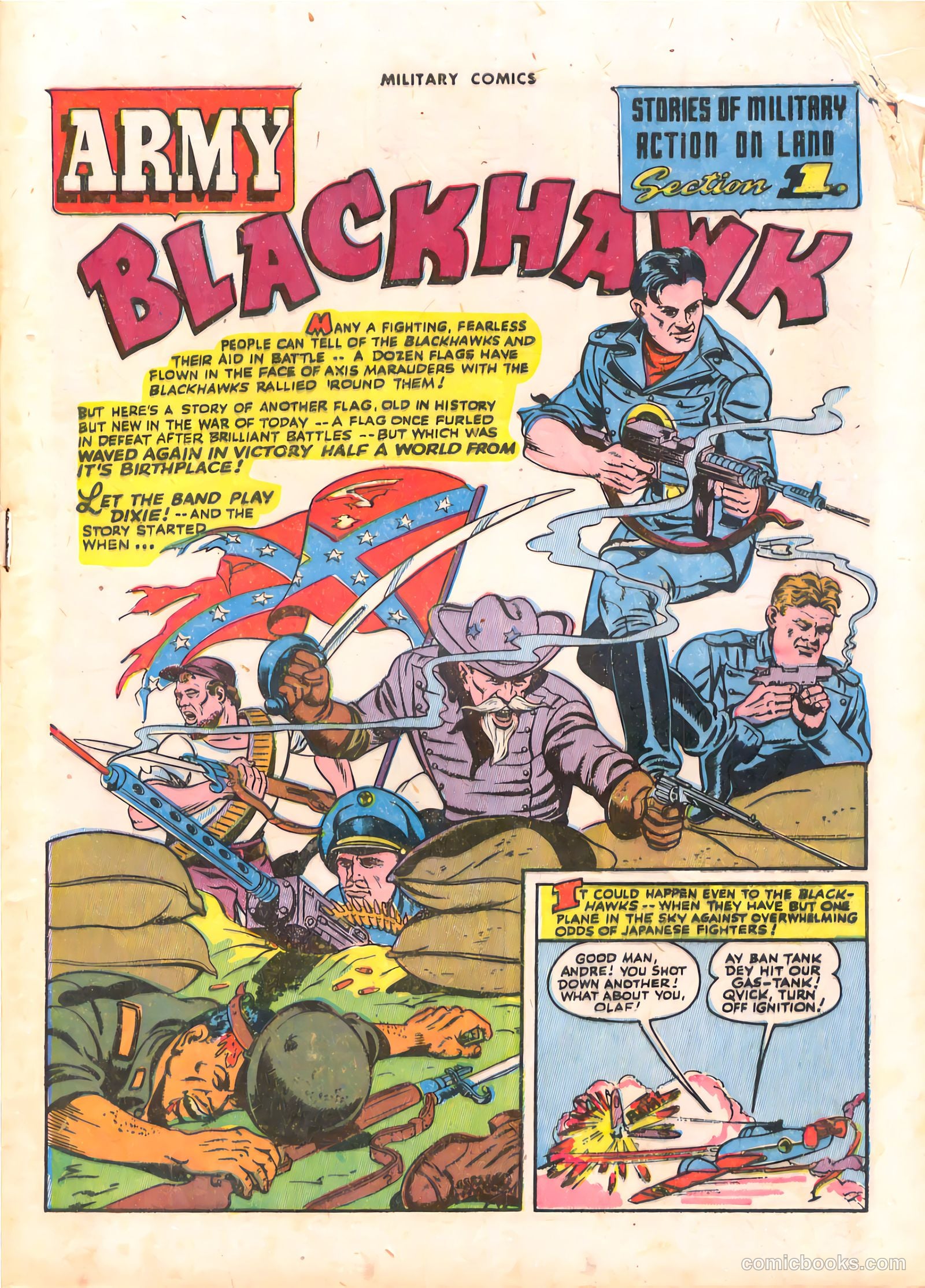 Military Comics #33 (1944) — page 3 of 60