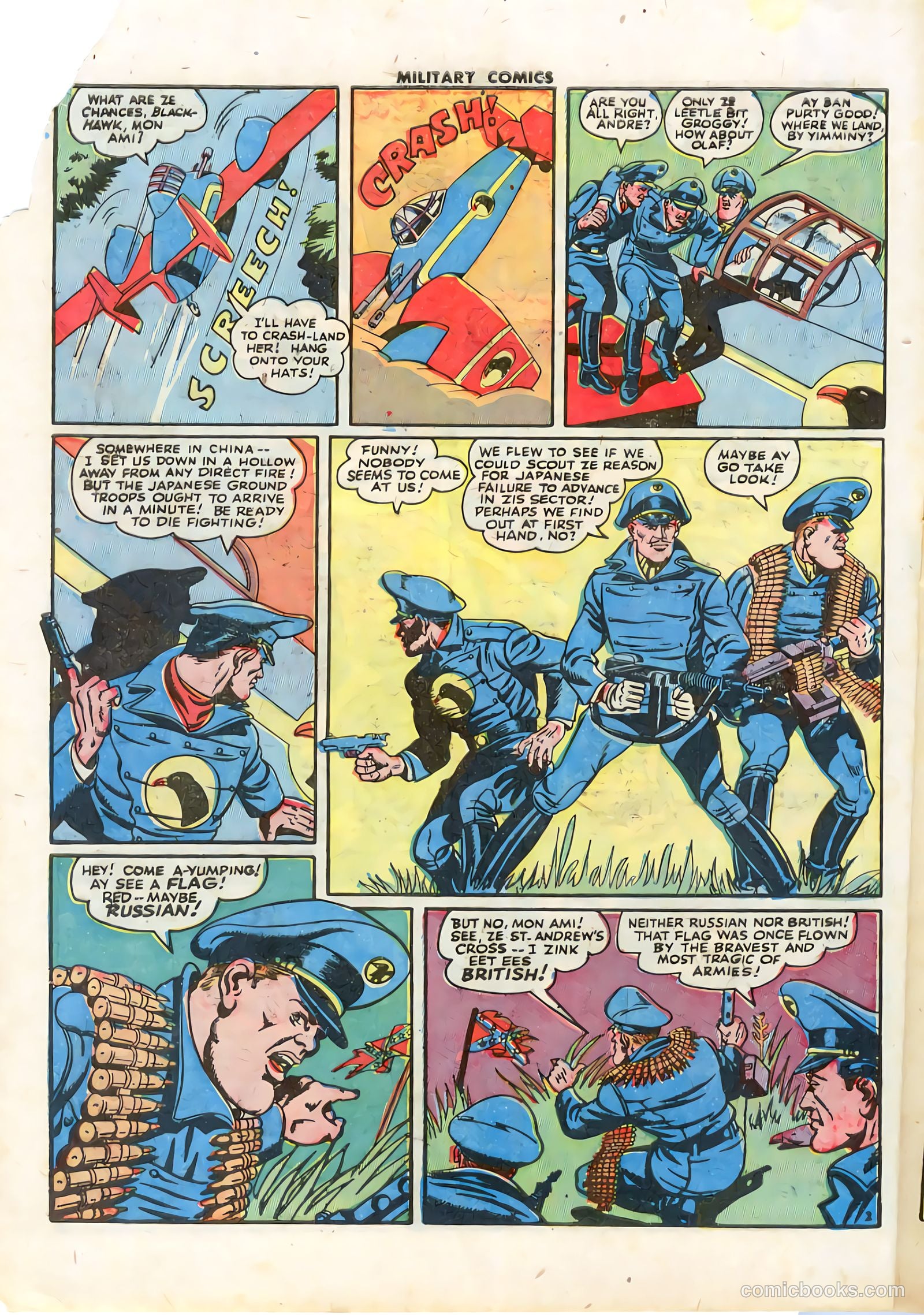 Military Comics #33 (1944) — page 4 of 60
