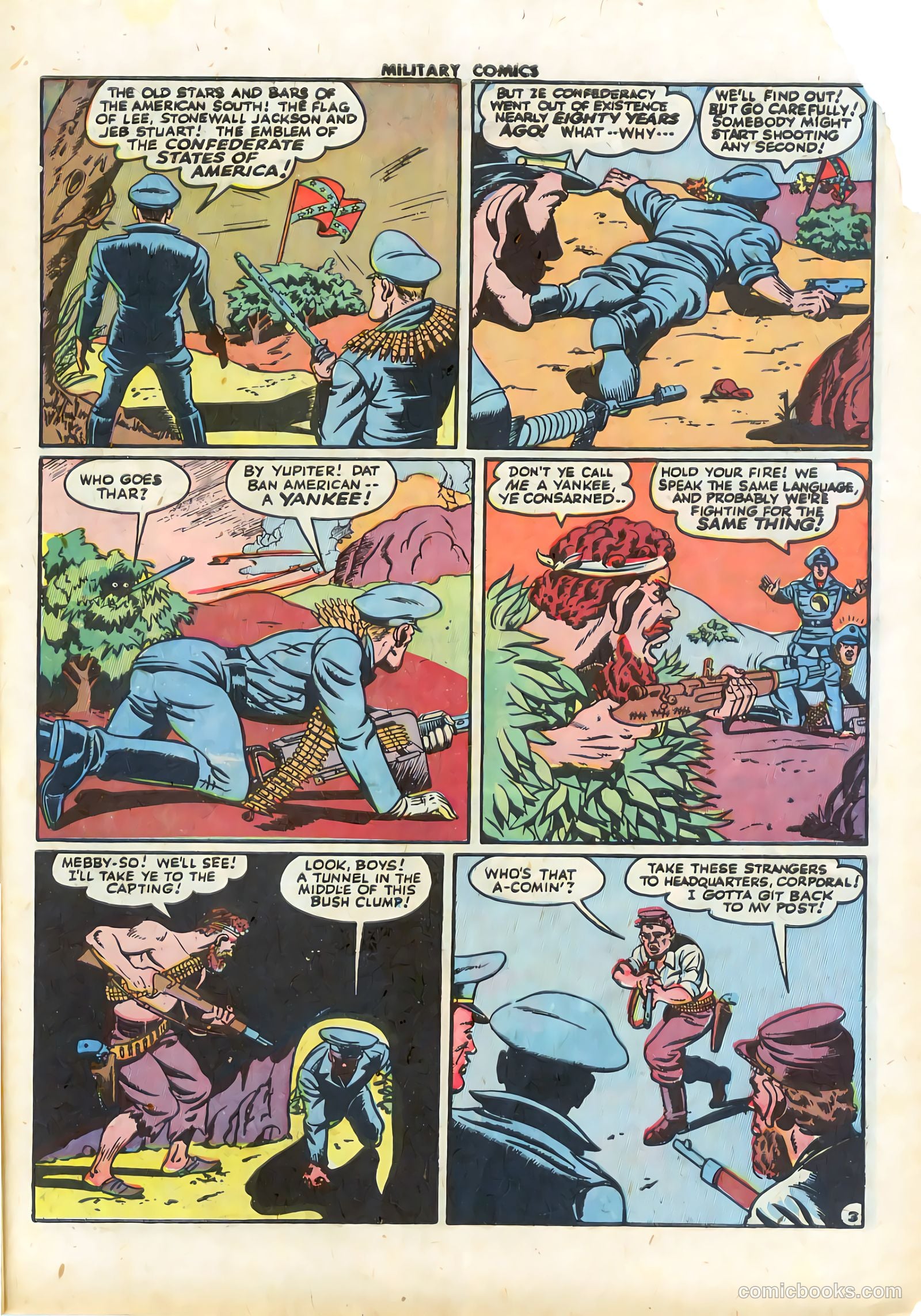 Military Comics #33 (1944) — page 5 of 60