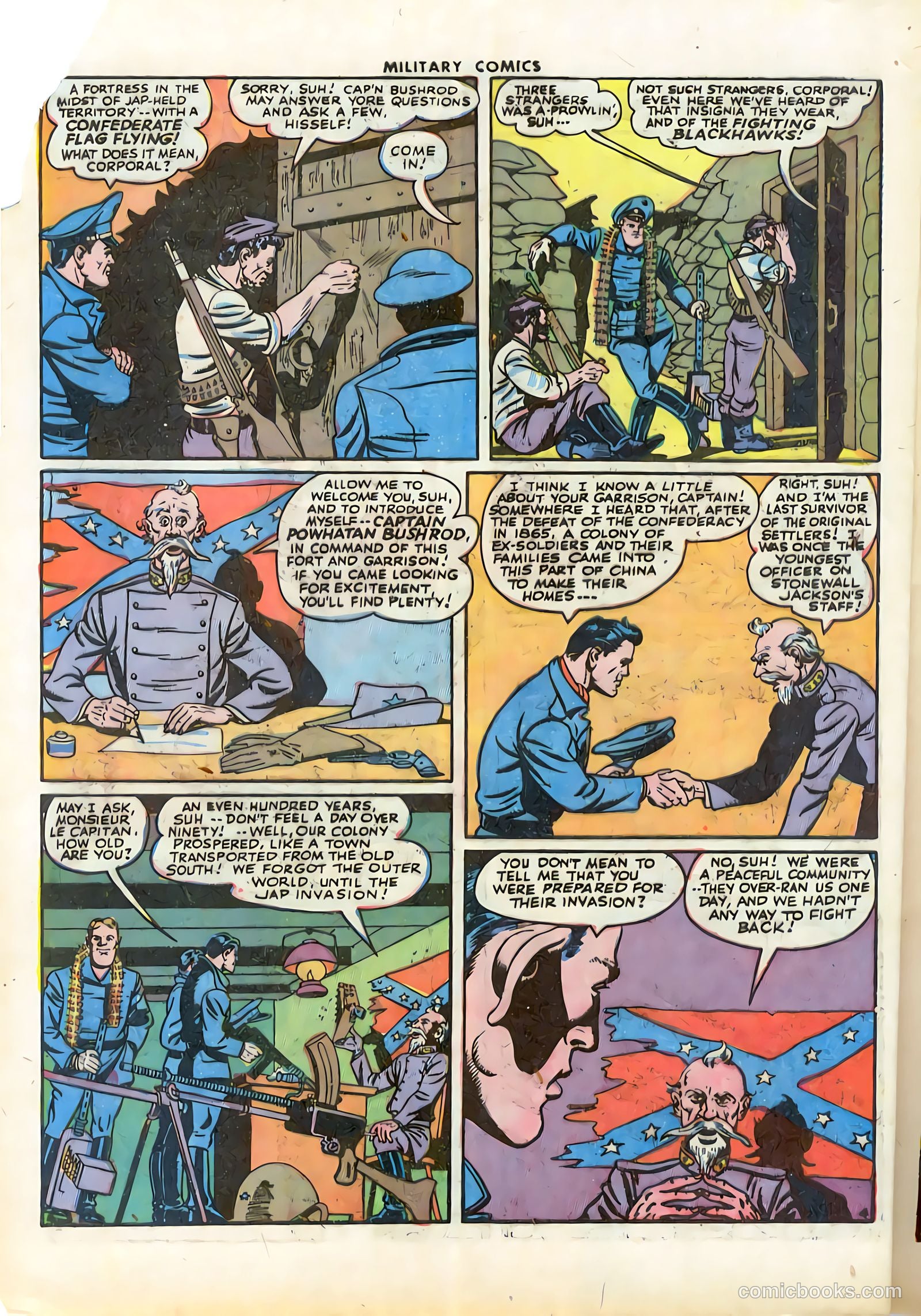 Military Comics #33 (1944) — page 6 of 60