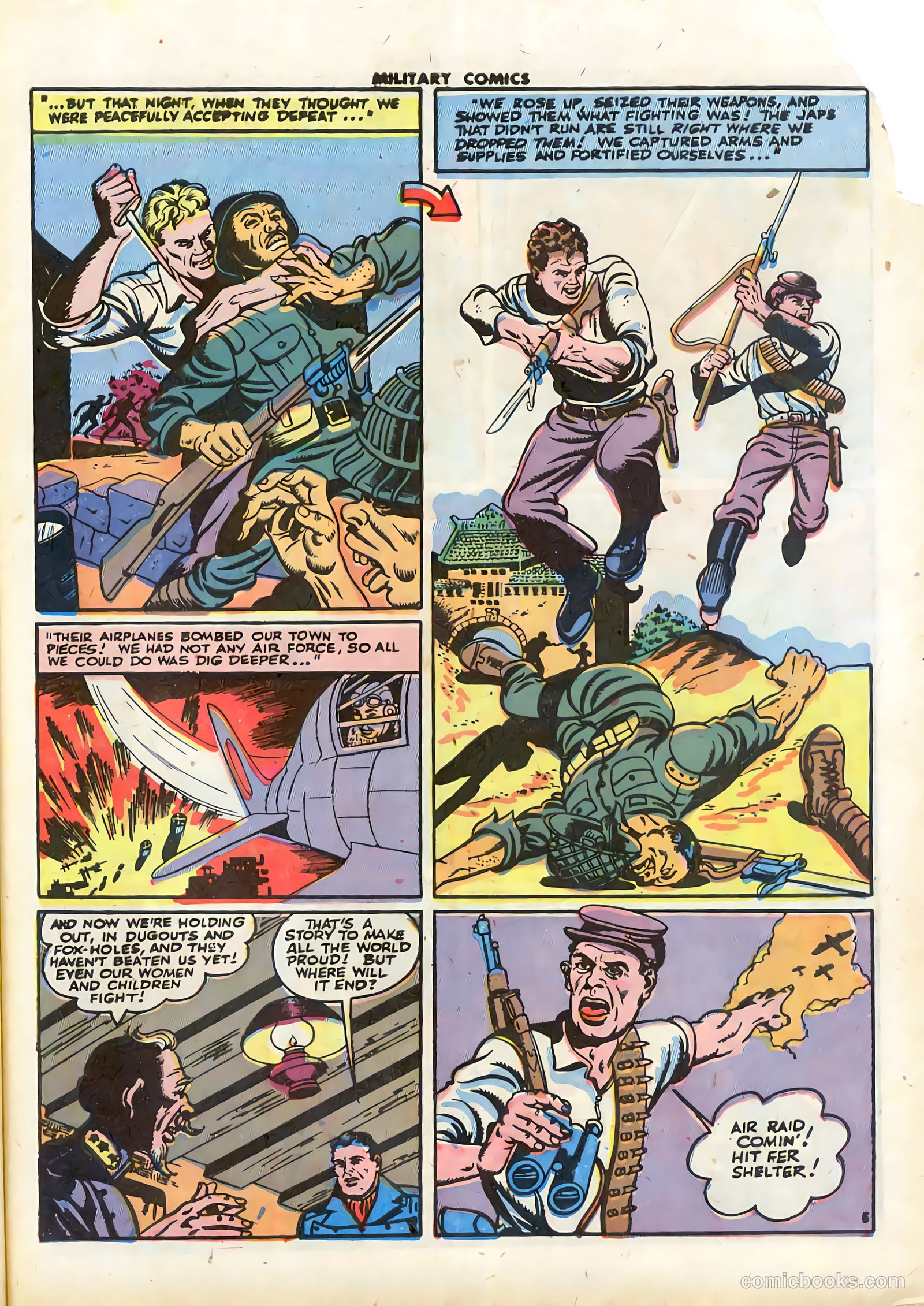 Military Comics #33 (1944) — page 7 of 60
