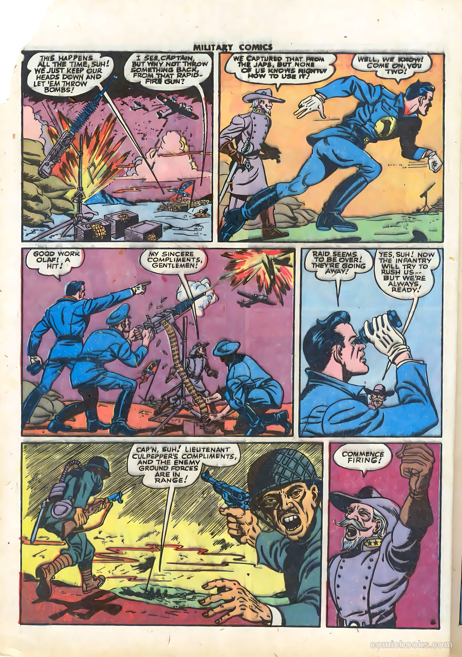 Military Comics #33 (1944) — page 8 of 60