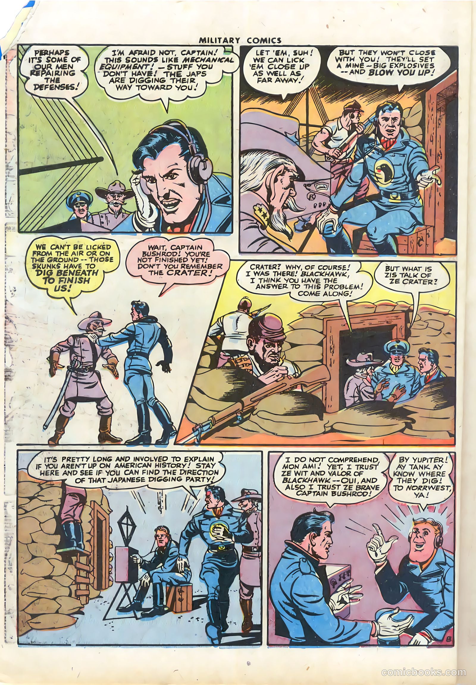 Military Comics #33 (1944) — page 10 of 60