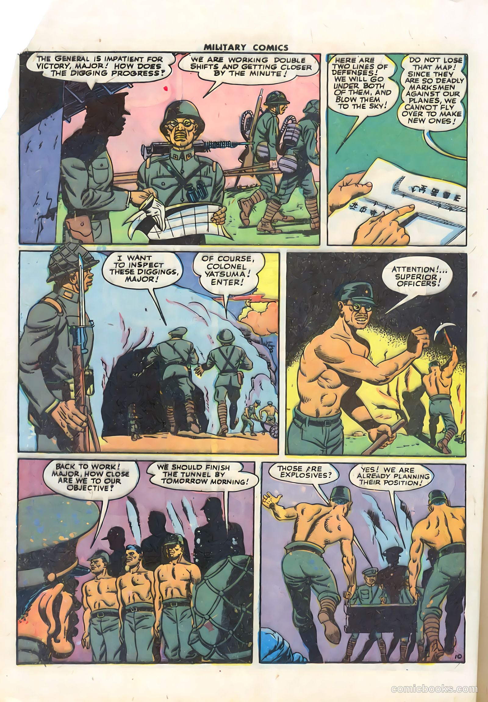 Military Comics #33 (1944) — page 12 of 60