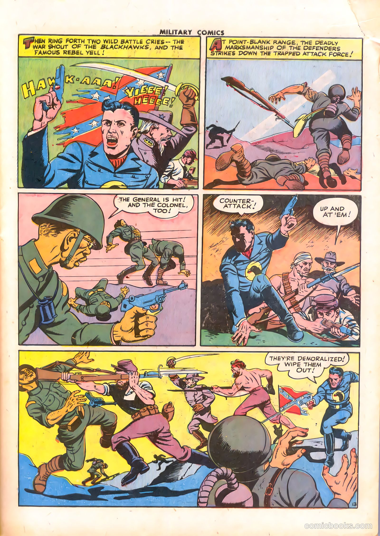 Military Comics #33 (1944) — page 15 of 60