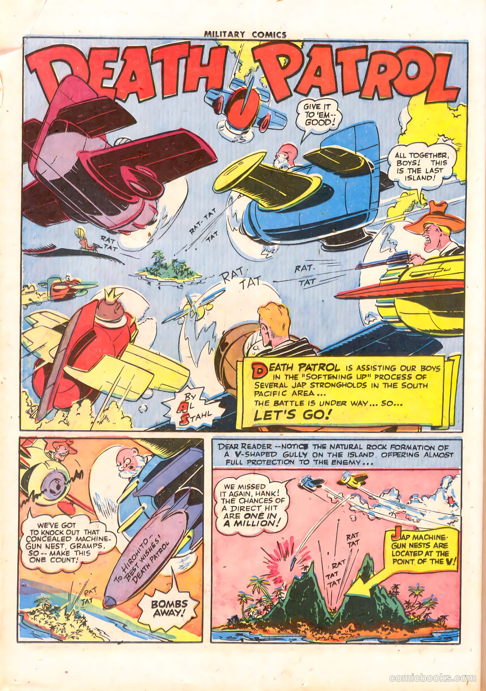 Military Comics #33 (1944) — page 18 of 60