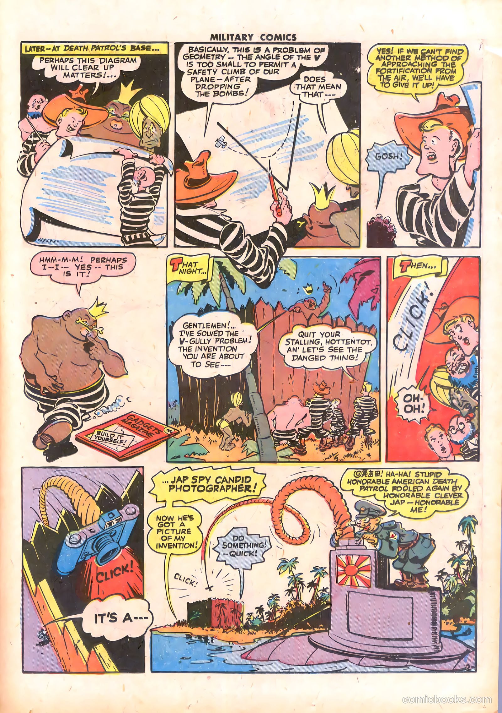 Military Comics #33 (1944) — page 19 of 60