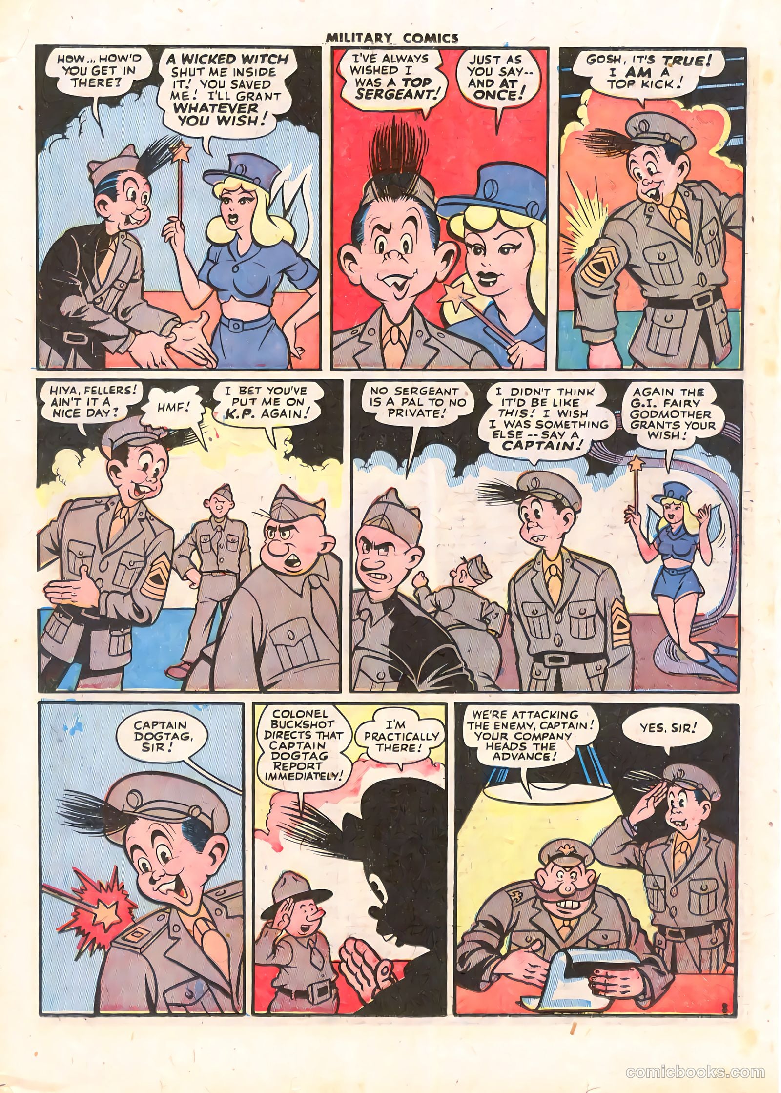 Military Comics #33 (1944) — page 32 of 60