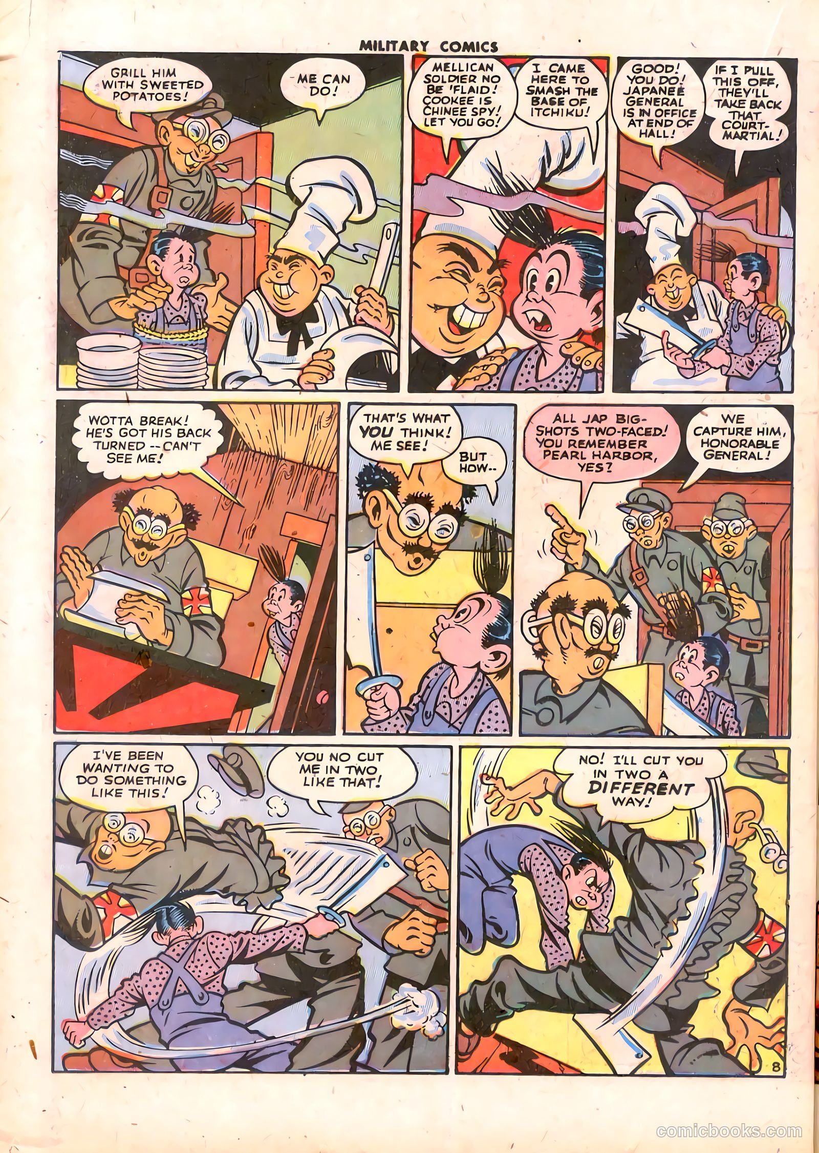 Military Comics #33 (1944) — page 38 of 60
