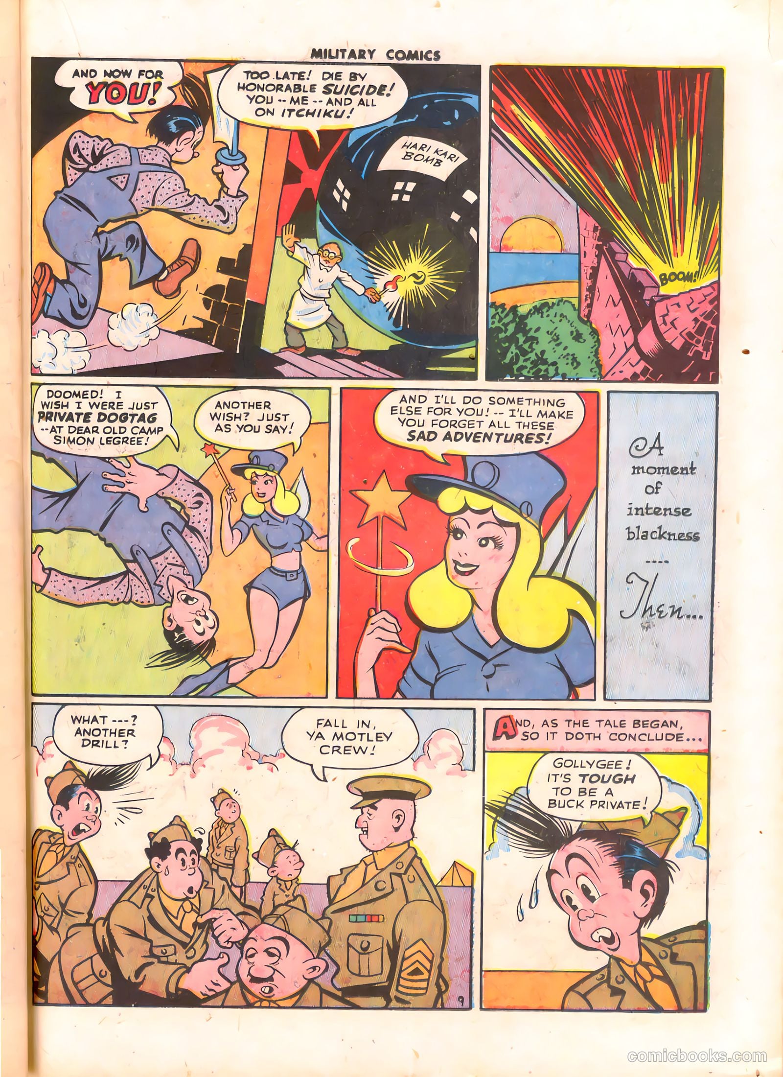 Military Comics #33 (1944) — page 39 of 60