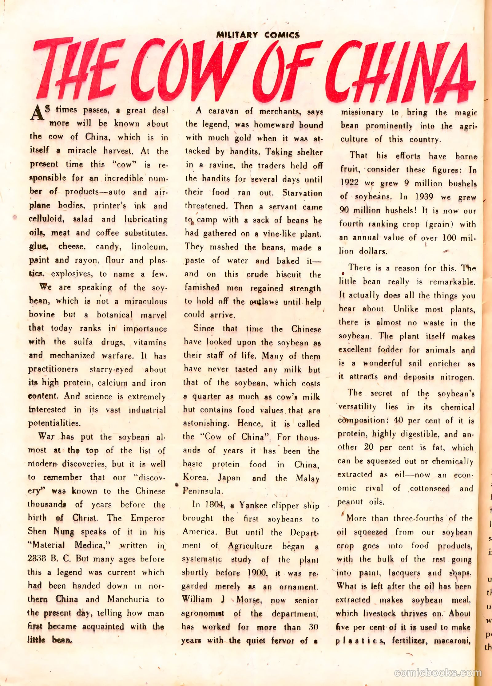 Military Comics #33 (1944) — page 40 of 60