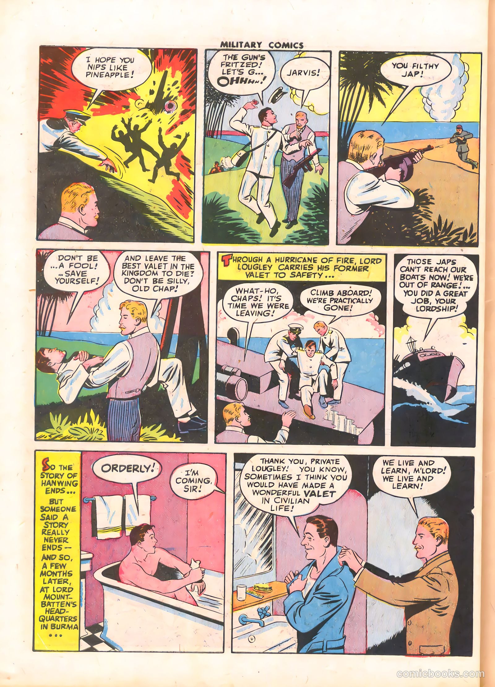 Military Comics #33 (1944) — page 50 of 60