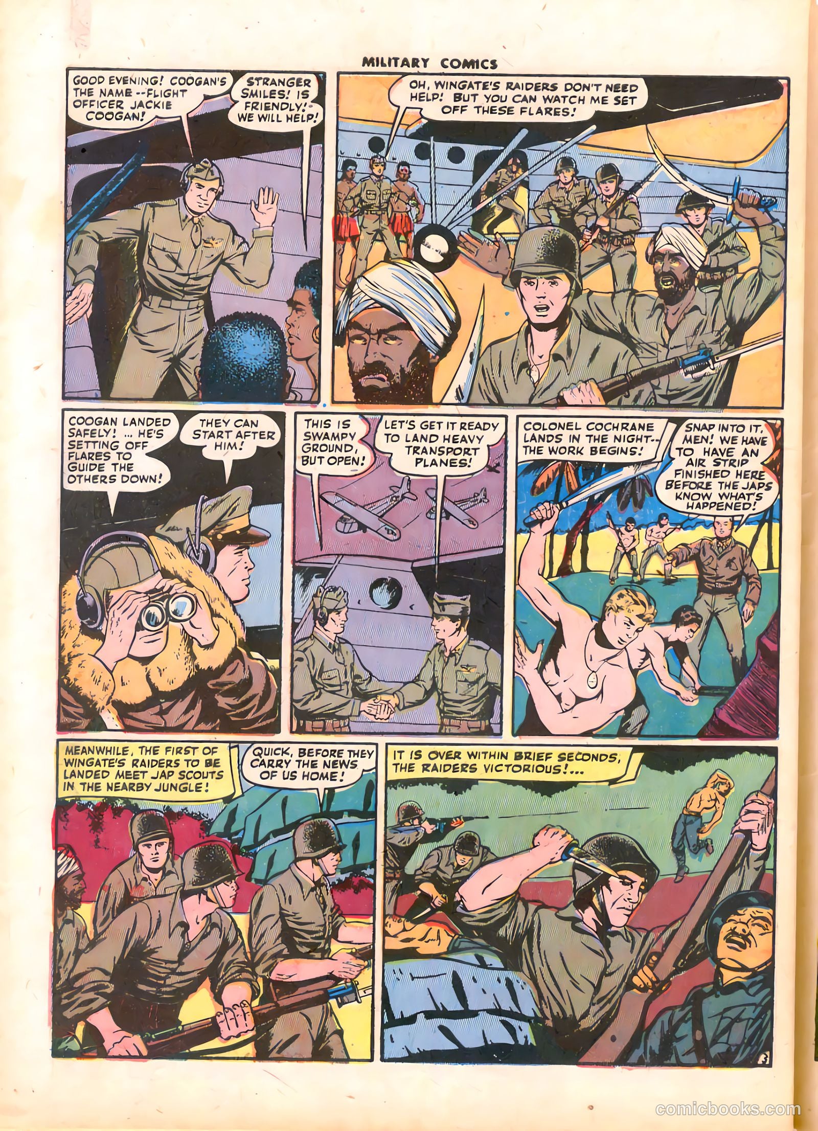 Military Comics #33 (1944) — page 54 of 60