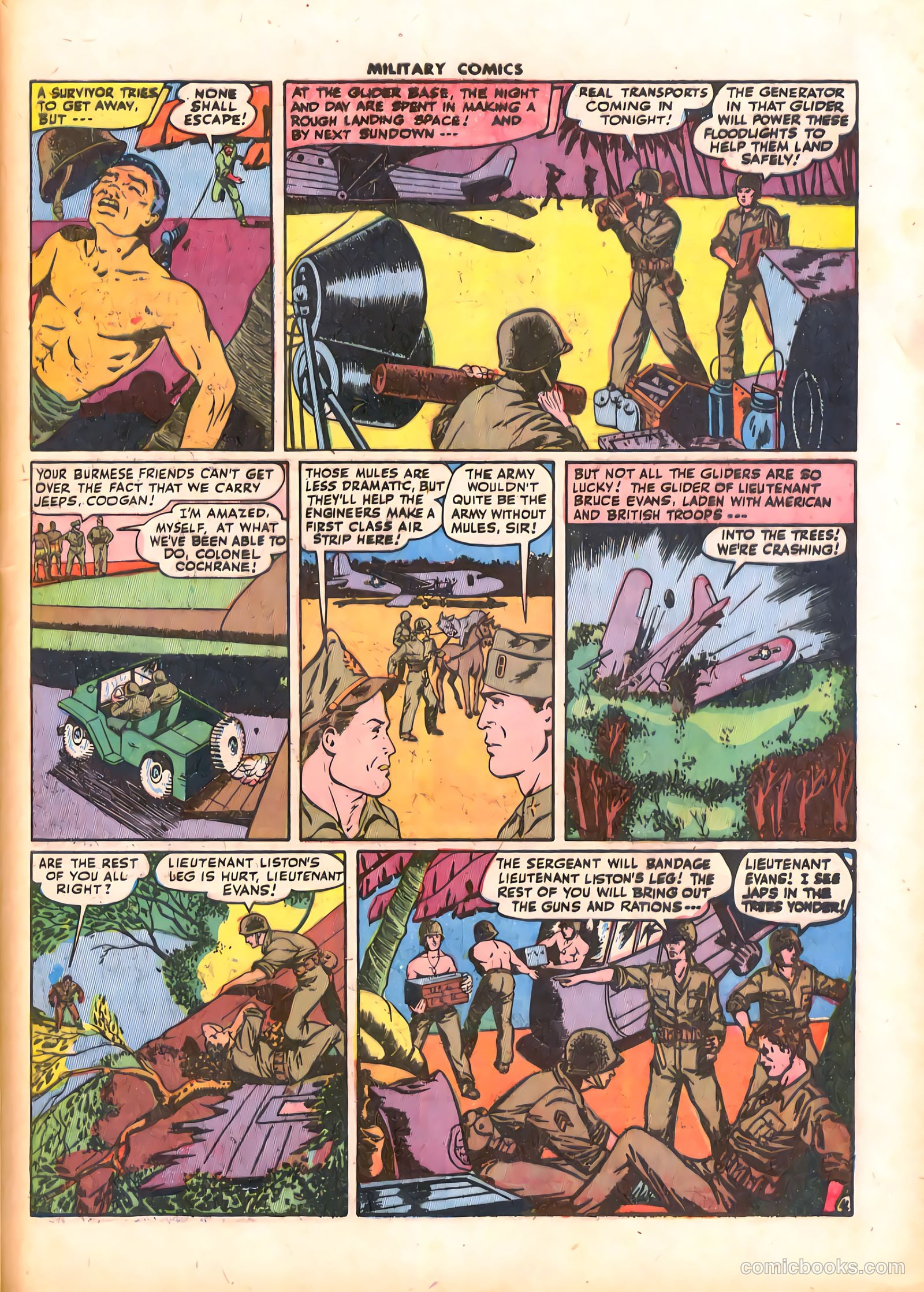Military Comics #33 (1944) — page 55 of 60