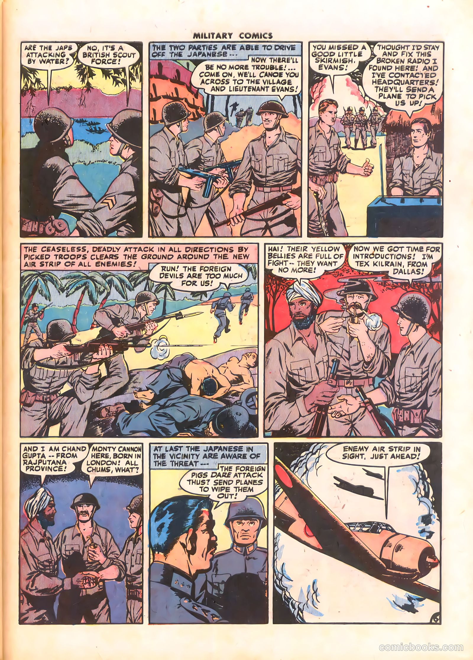Military Comics #33 (1944) — page 57 of 60
