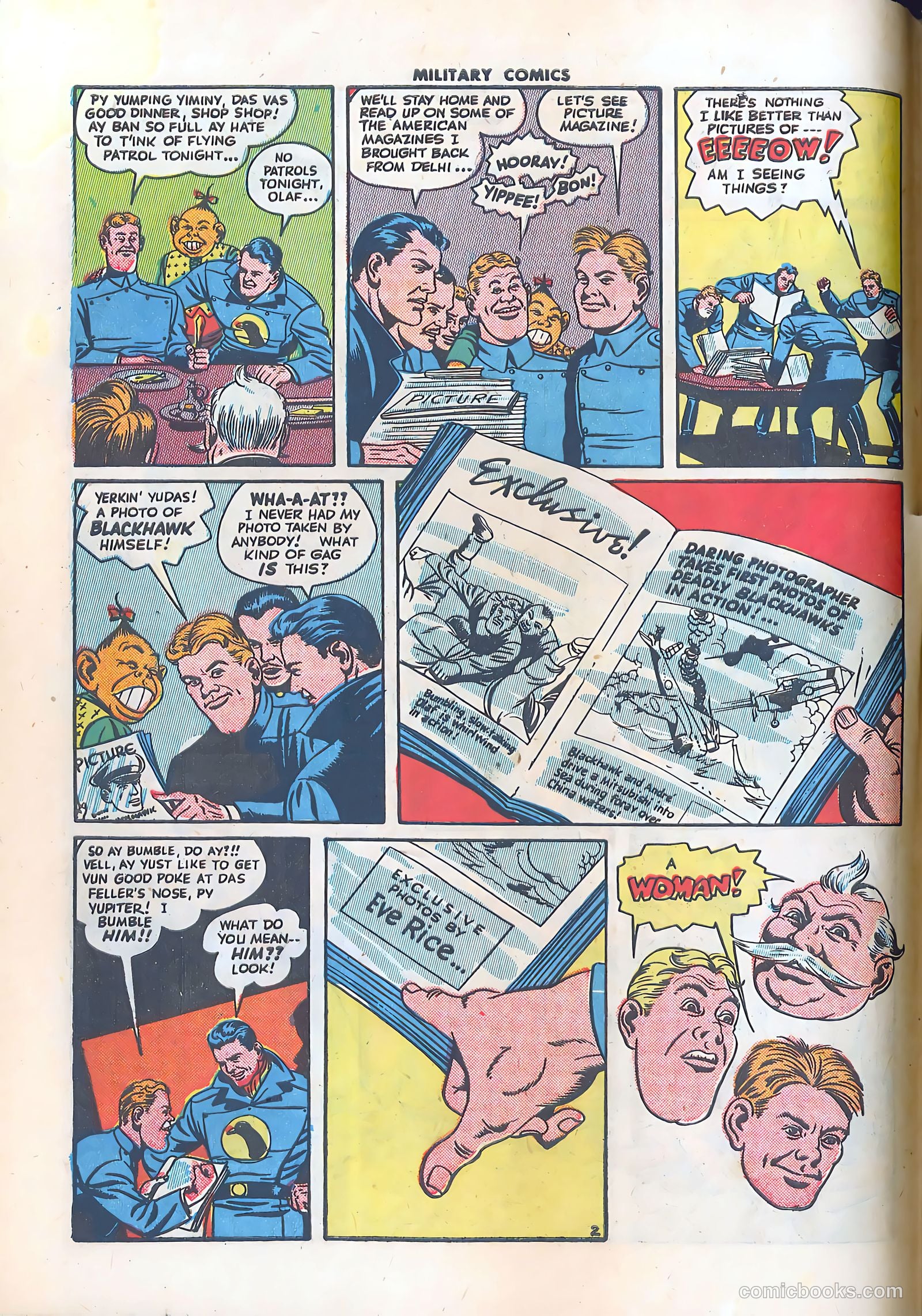 Military Comics #34 (1944) — page 4 of 60