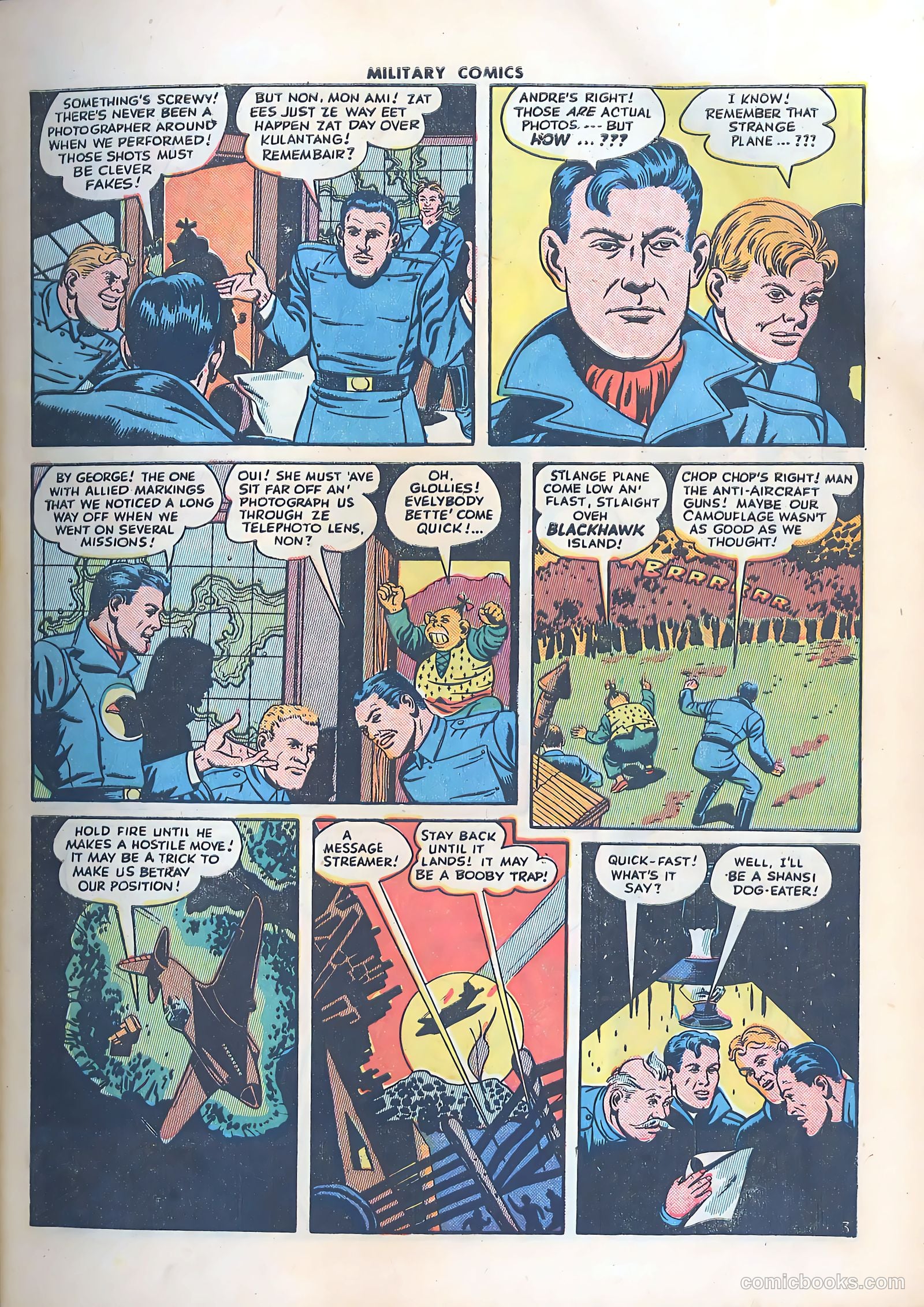 Military Comics #34 (1944) — page 5 of 60
