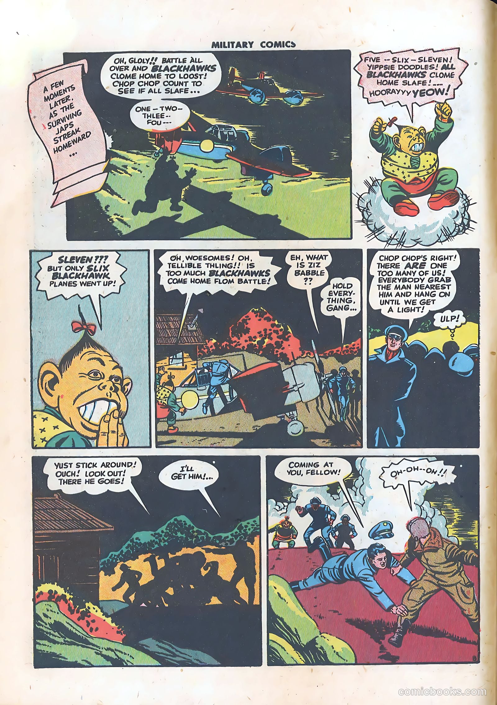 Military Comics #34 (1944) — page 10 of 60