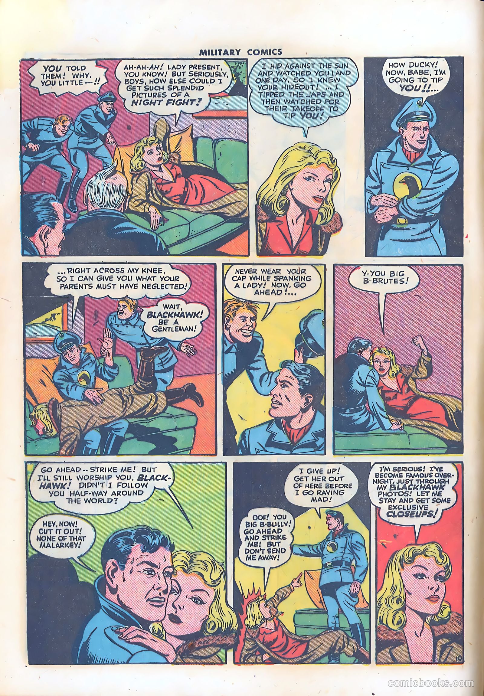 Military Comics #34 (1944) — page 12 of 60