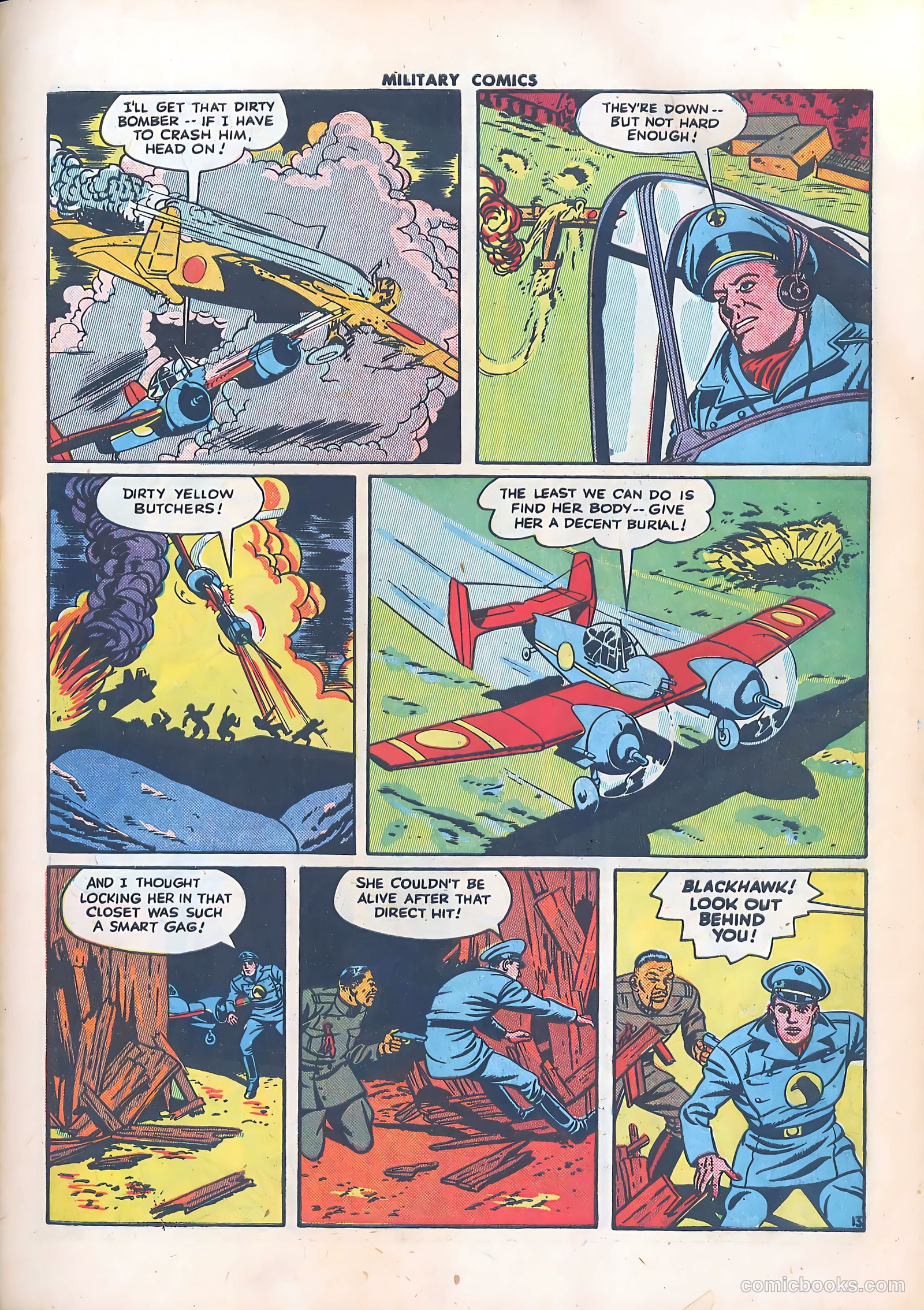 Military Comics #34 (1944) — page 15 of 60