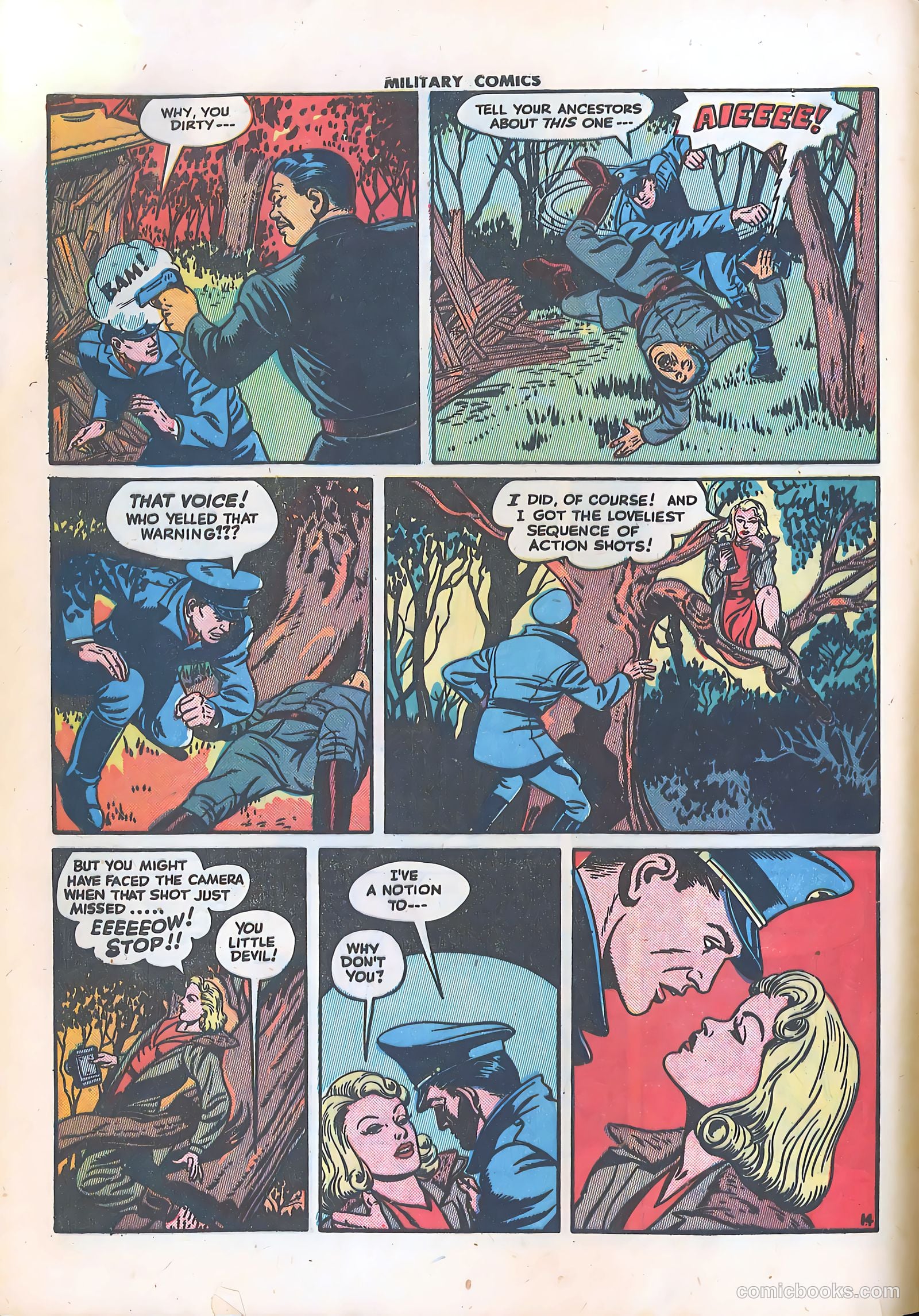Military Comics #34 (1944) — page 16 of 60