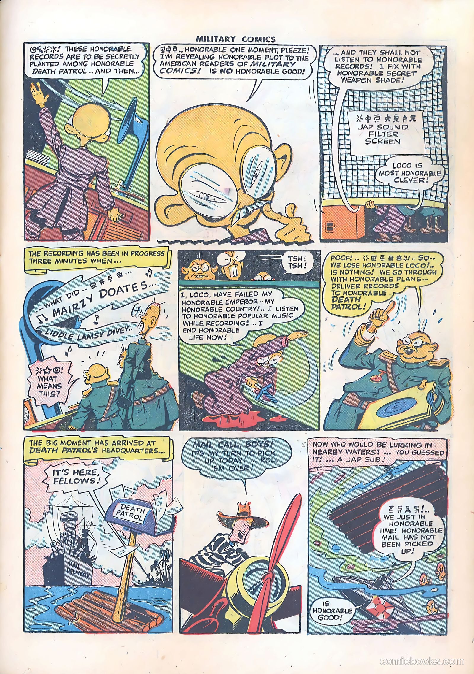 Military Comics #34 (1944) — page 19 of 60