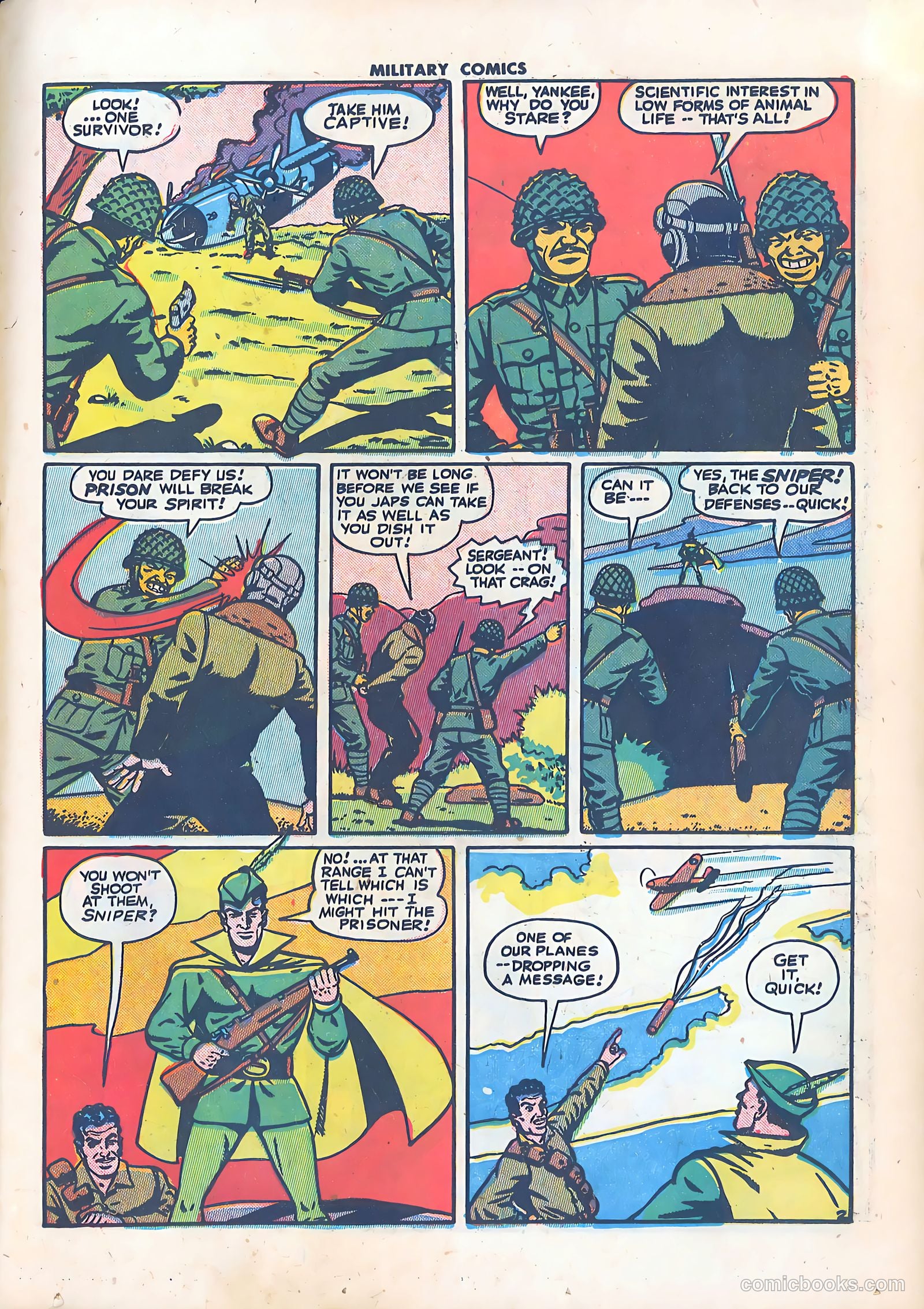 Military Comics #34 (1944) — page 23 of 60