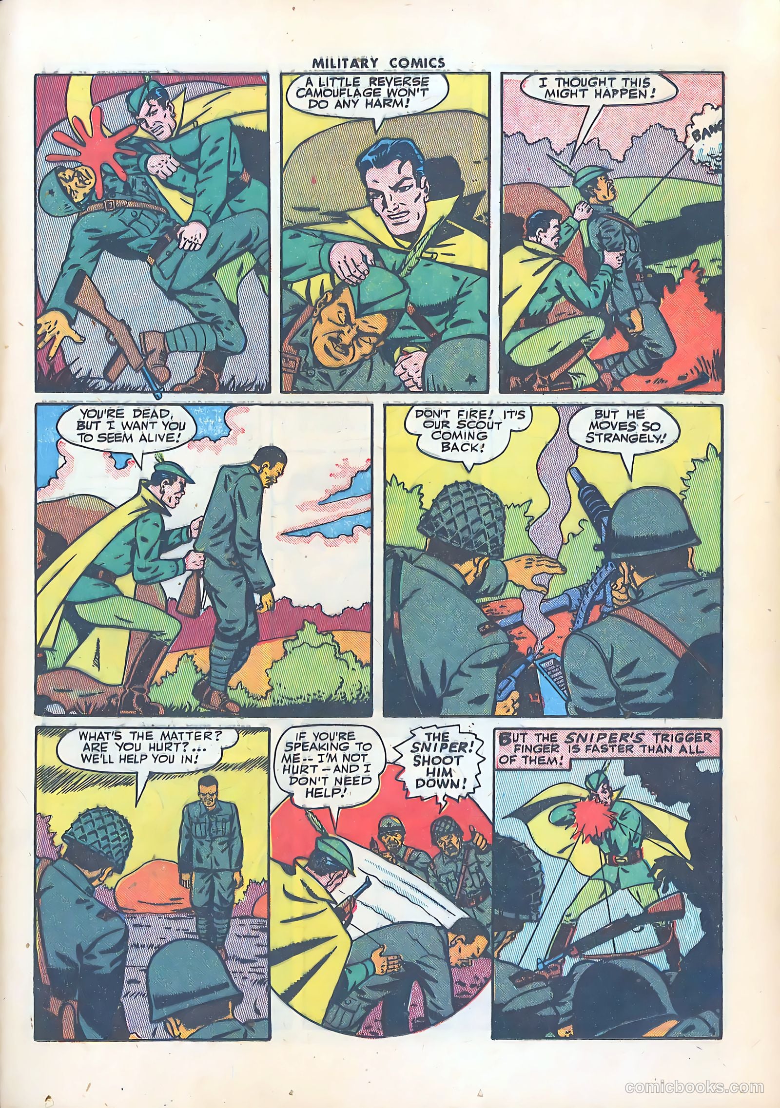 Military Comics #34 (1944) — page 25 of 60