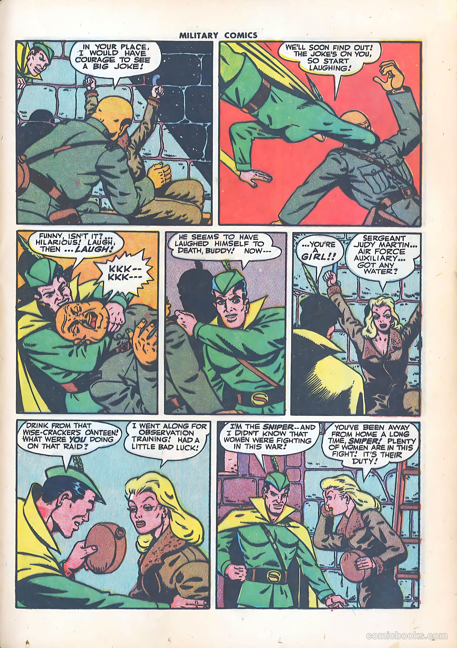 Military Comics #34 (1944) — page 27 of 60