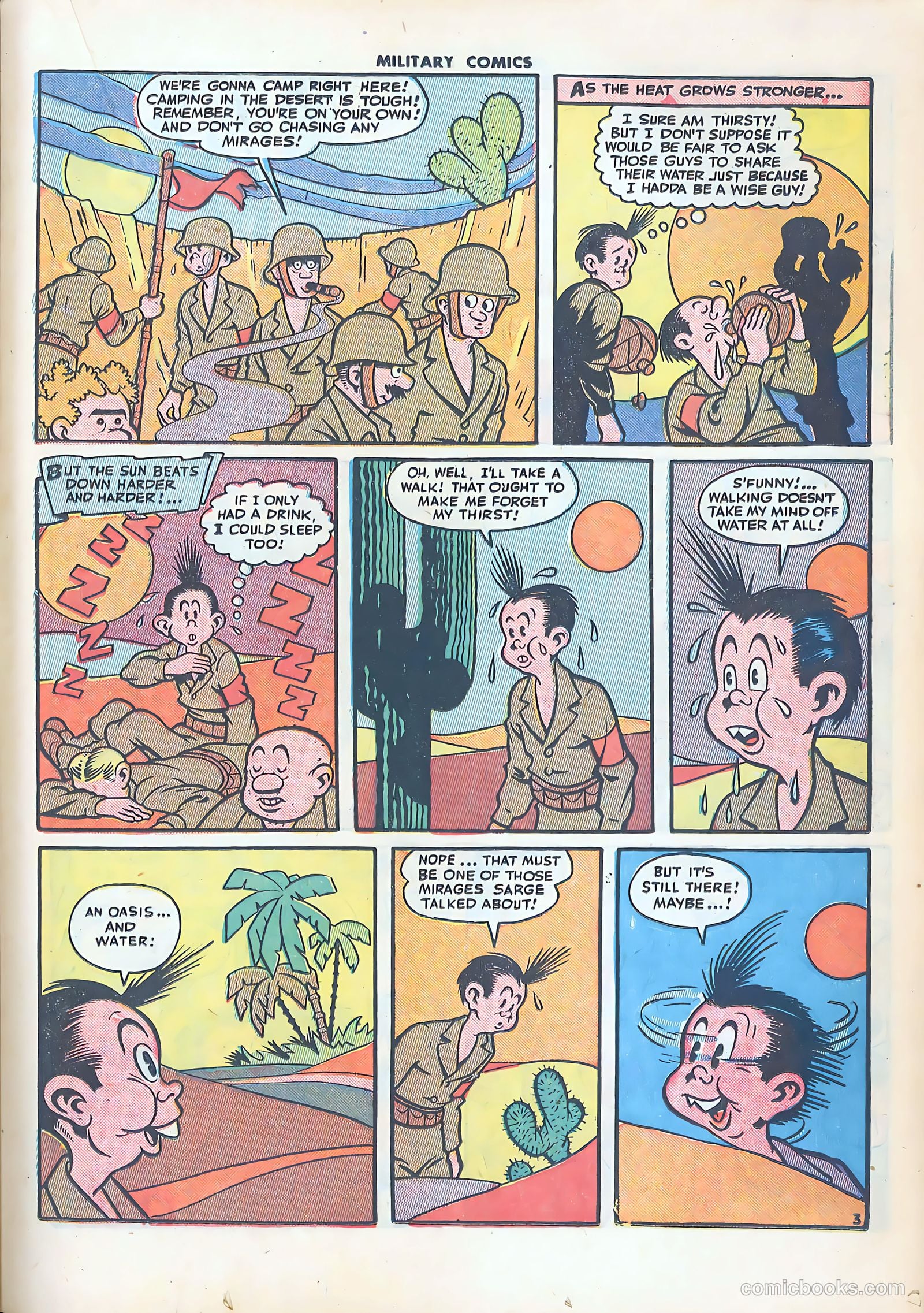 Military Comics #34 (1944) — page 33 of 60