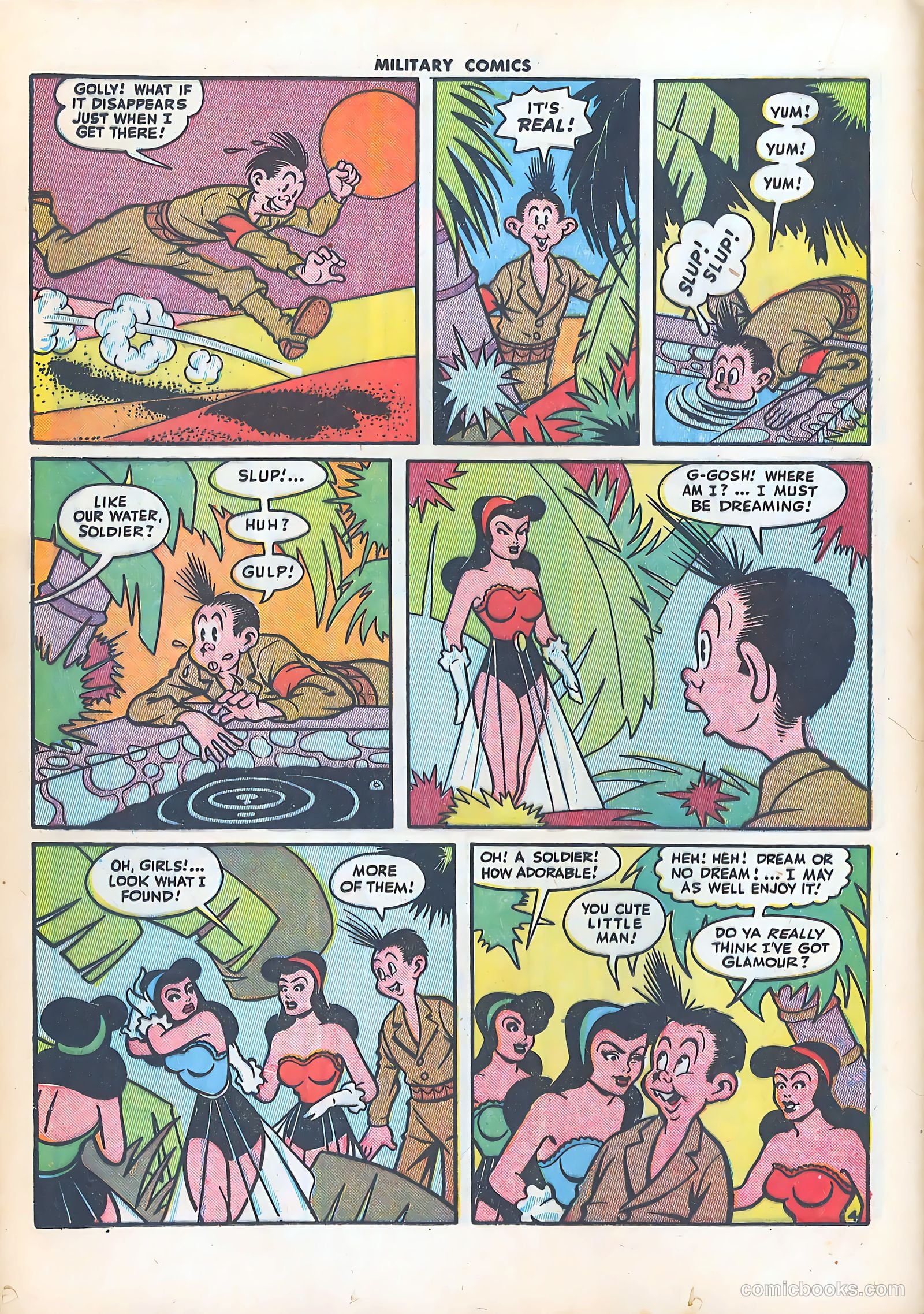 Military Comics #34 (1944) — page 34 of 60