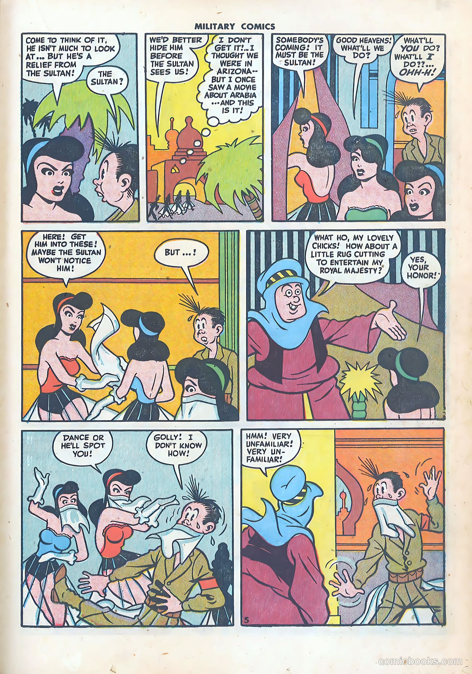 Military Comics #34 (1944) — page 35 of 60
