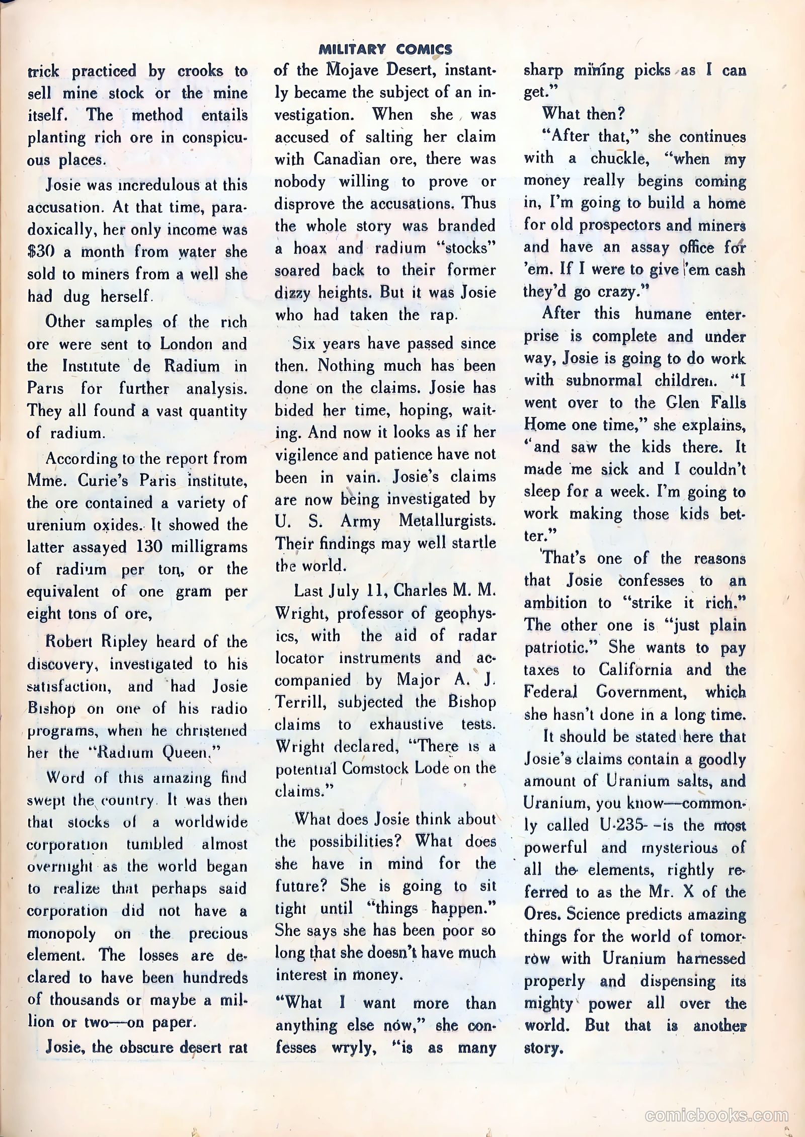 Military Comics #34 (1944) — page 41 of 60