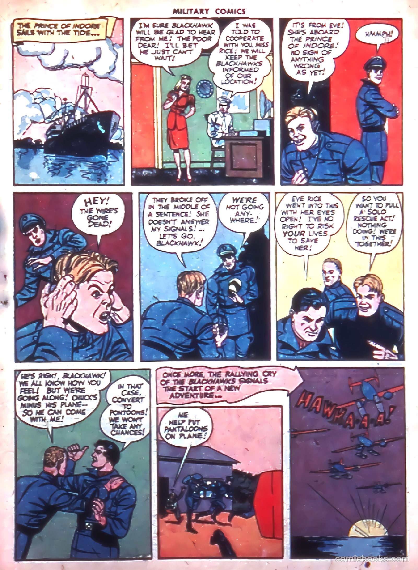 Military Comics #35 (1945) — page 7 of 60
