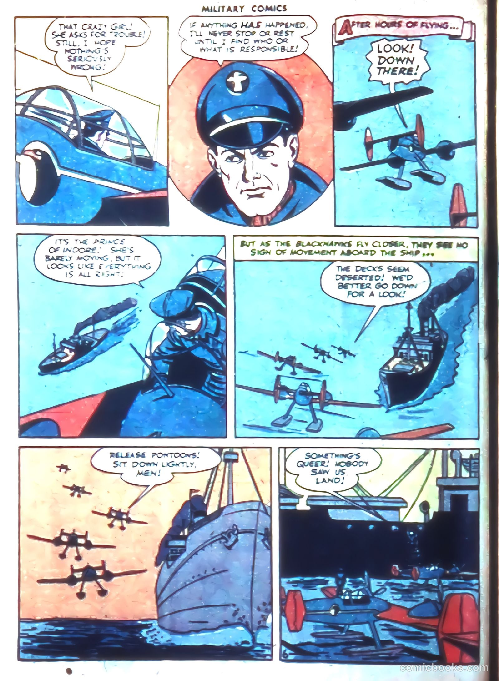 Military Comics #35 (1945) — page 8 of 60