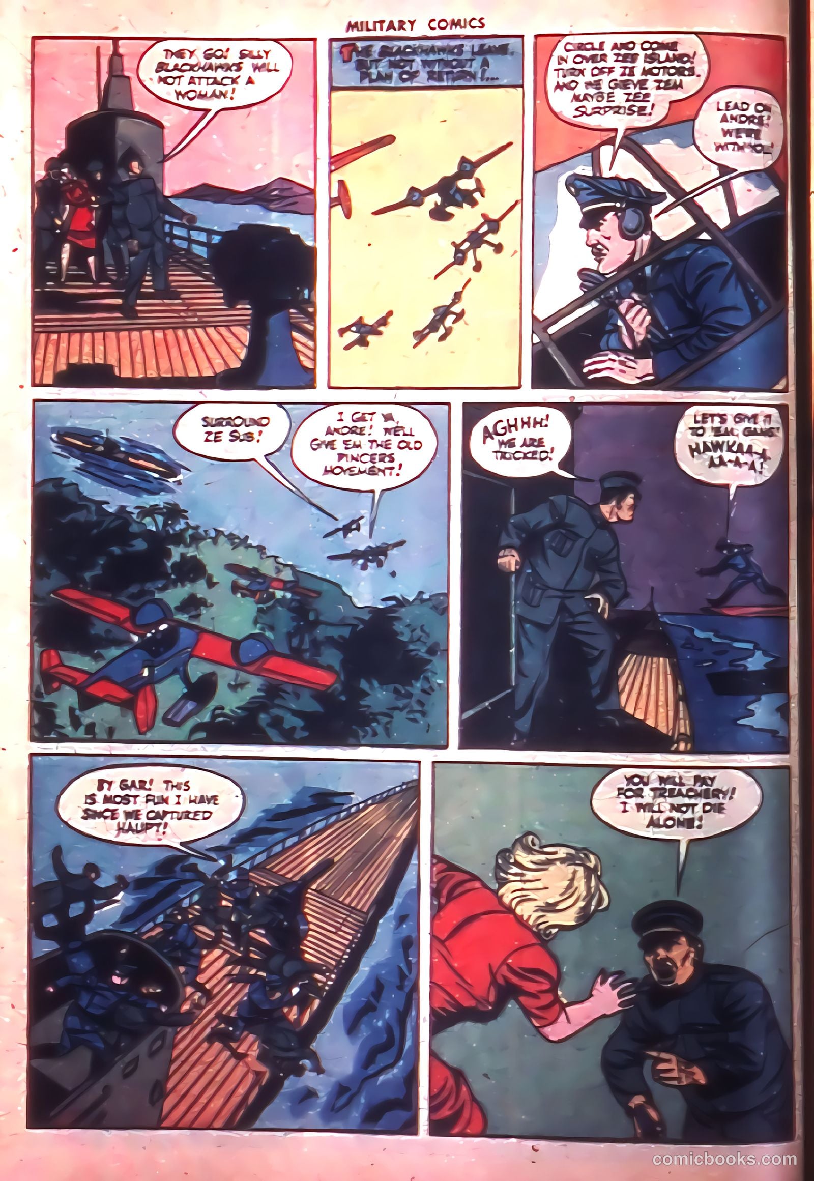 Military Comics #35 (1945) — page 16 of 60